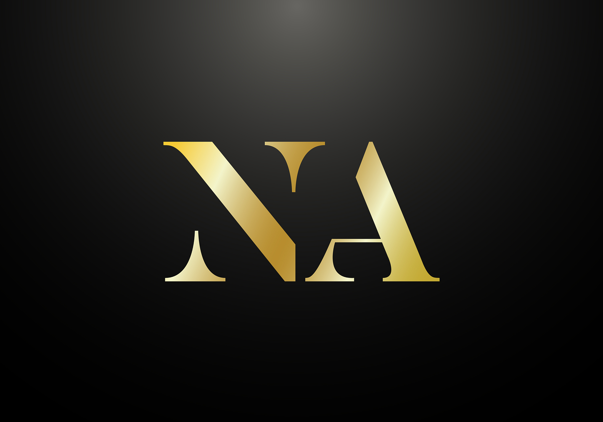 initial monogram letter n a logo design template