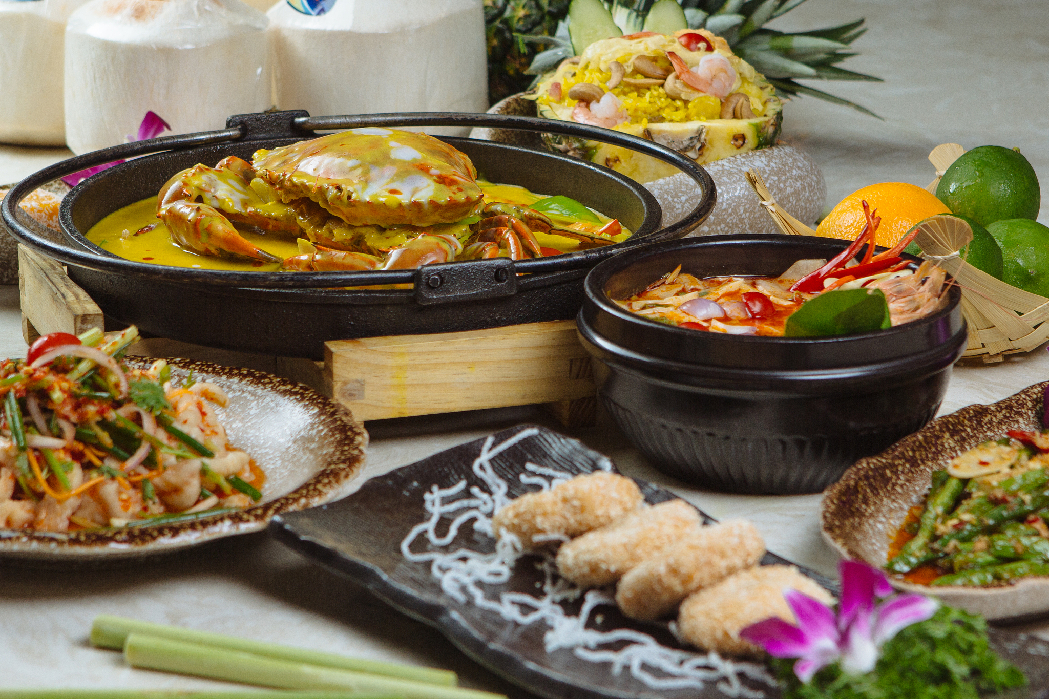 去肉蟹煲吃什么