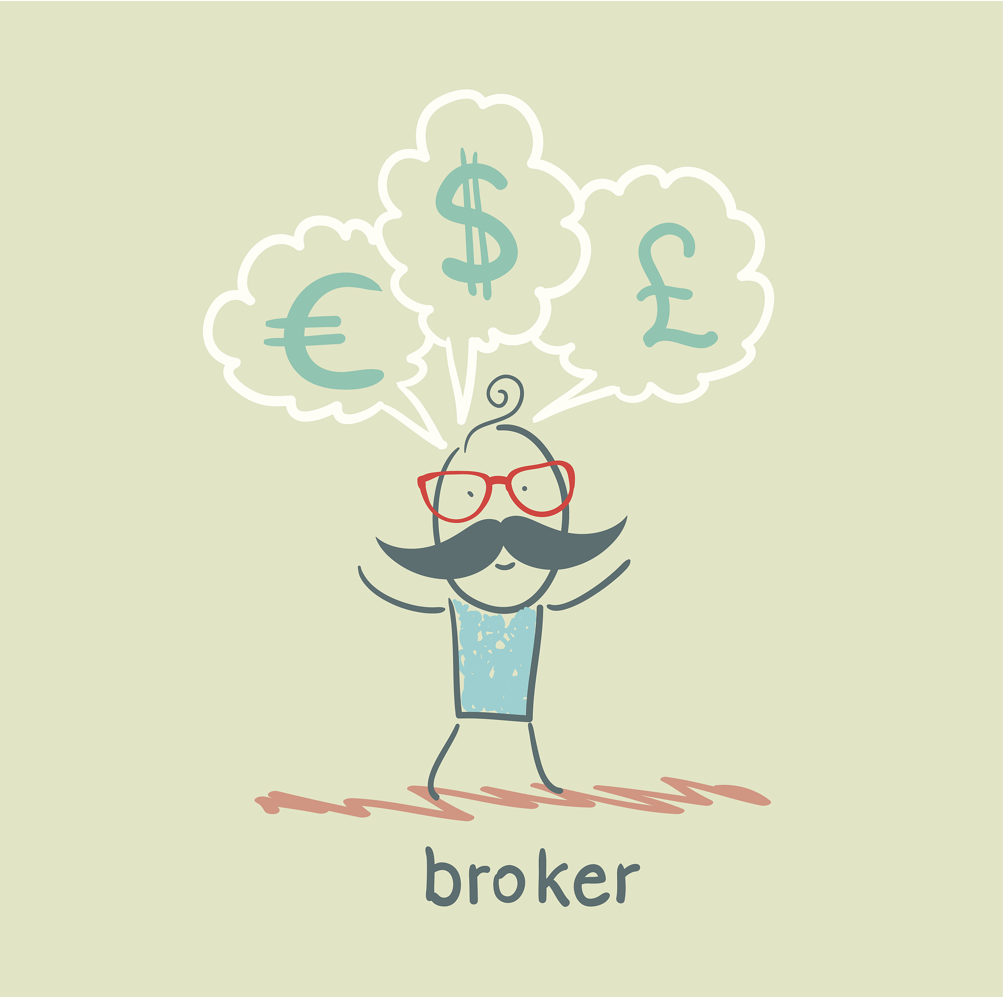 broker thinks of different currencies