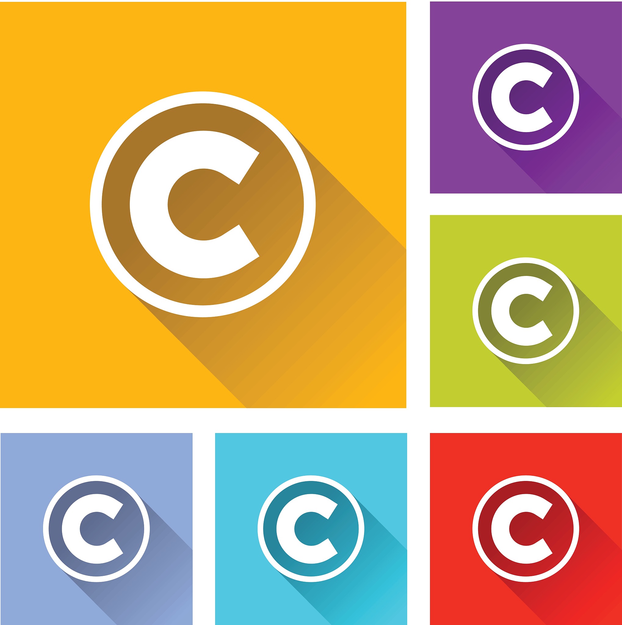 copyright icons