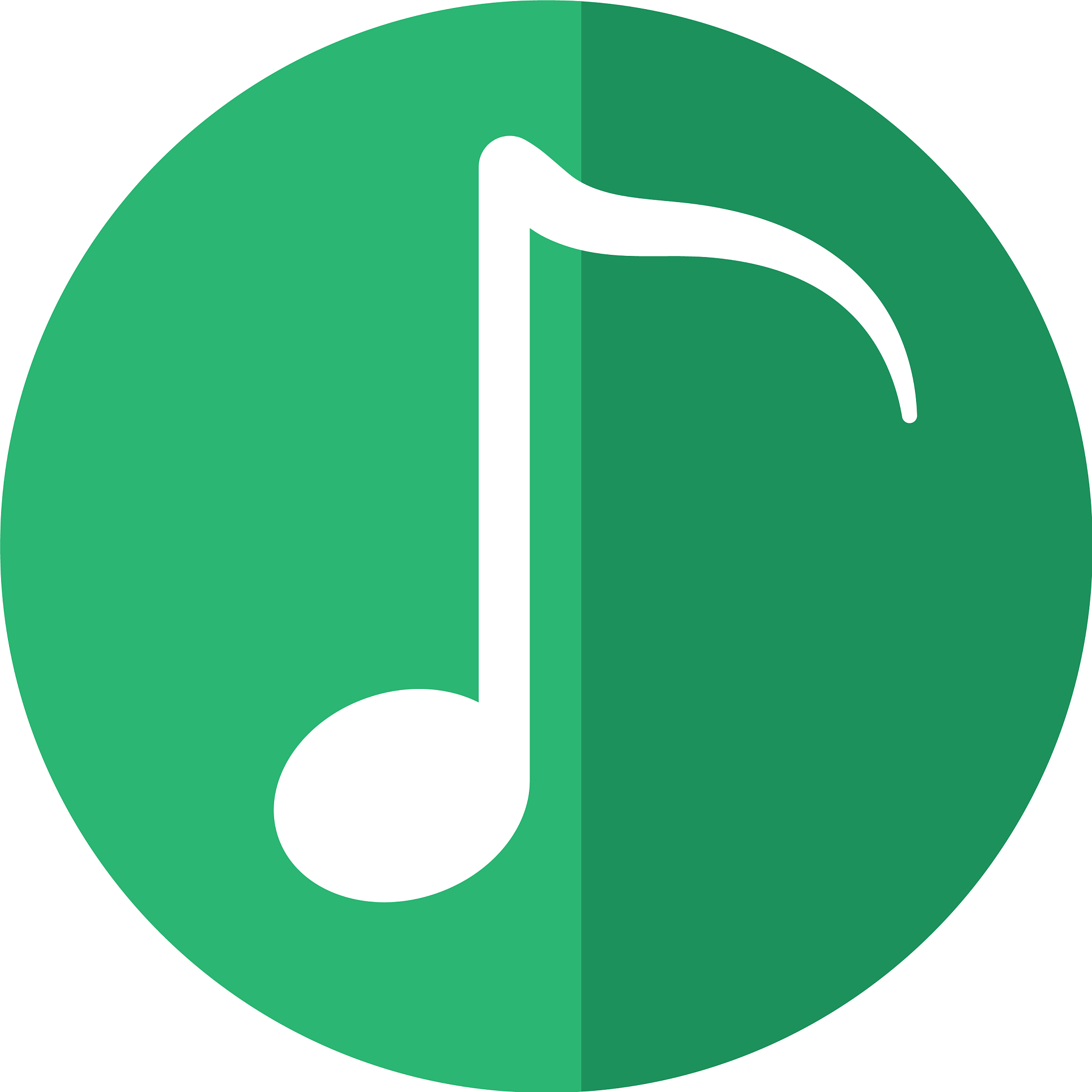 music notes design