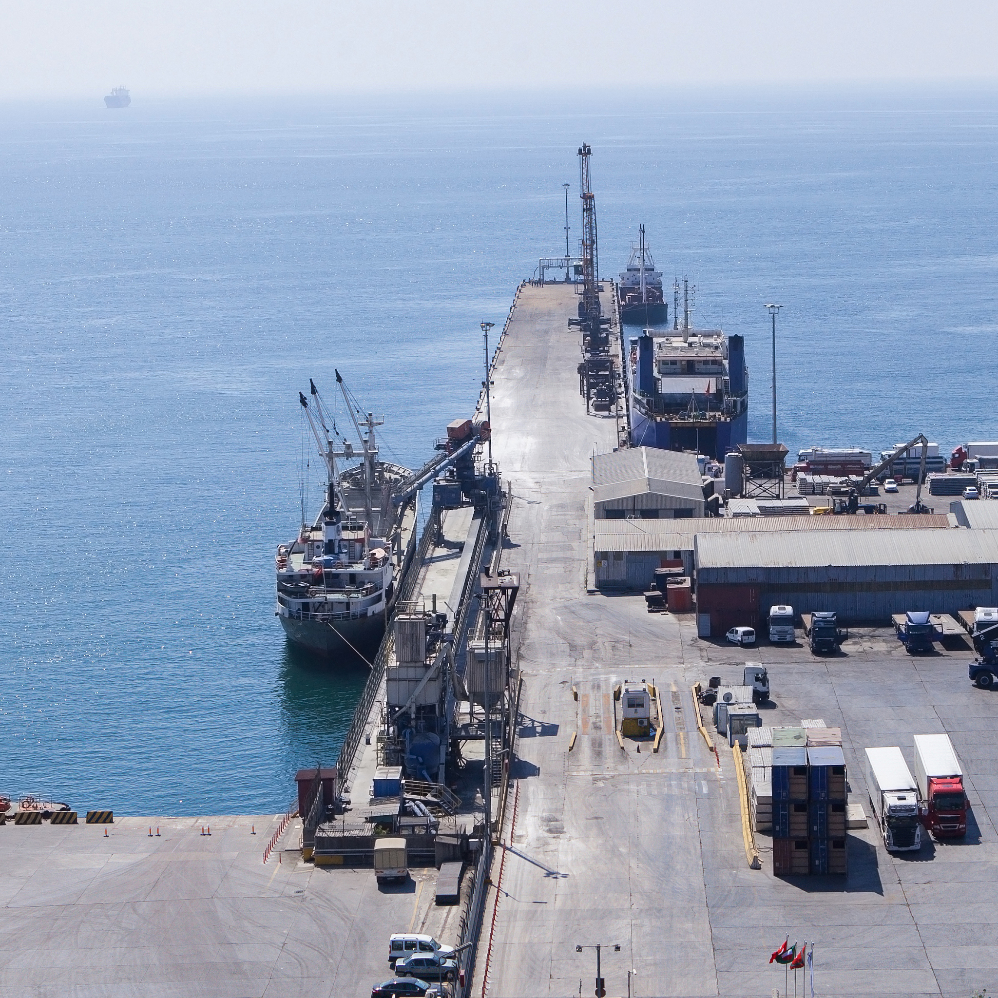 part of commercial dock