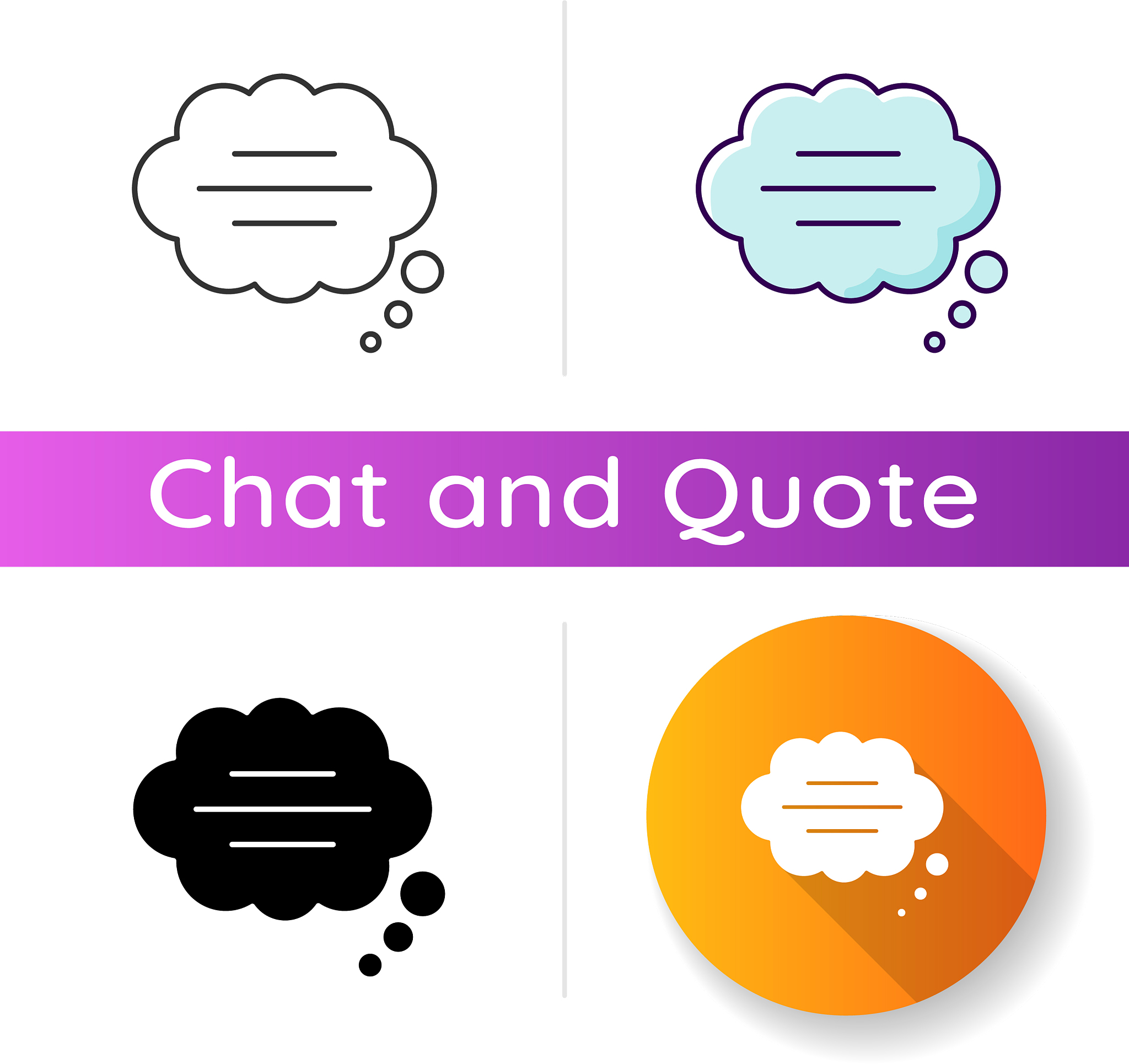 thought bubble icon