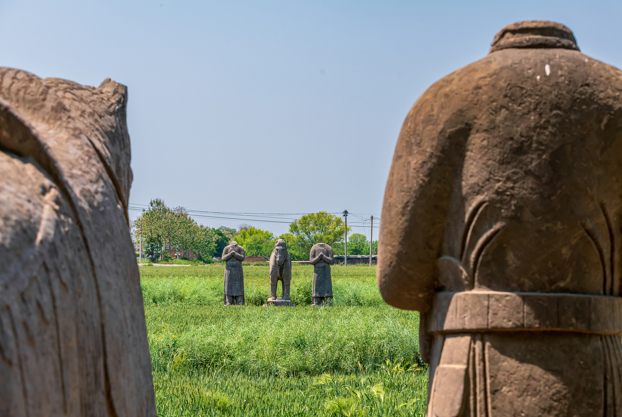 河南郑州巩义宋陵永裕陵(北宋第六代皇帝赵顼陵墓)全国重点文物