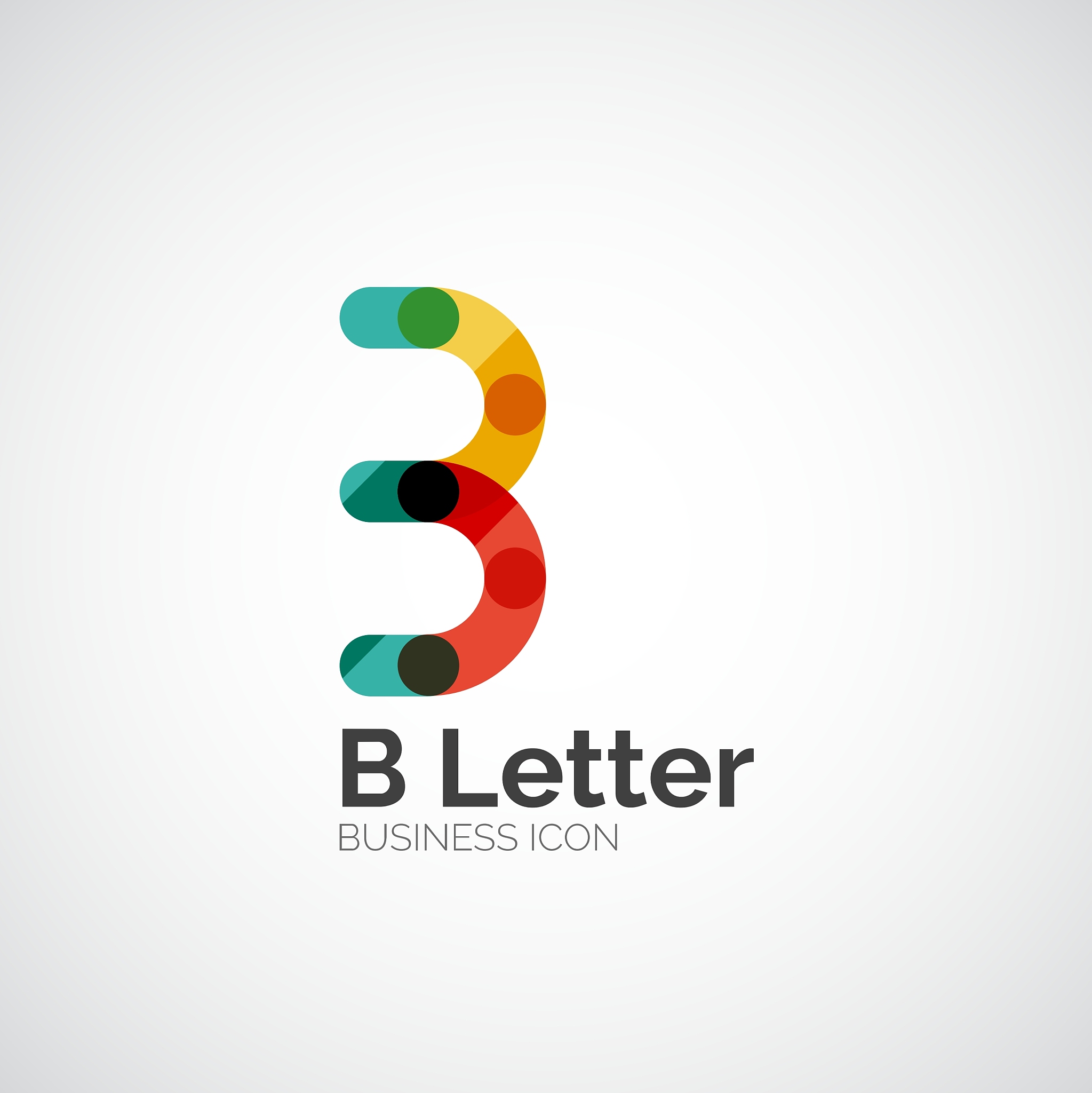 b letter logo minimal line design