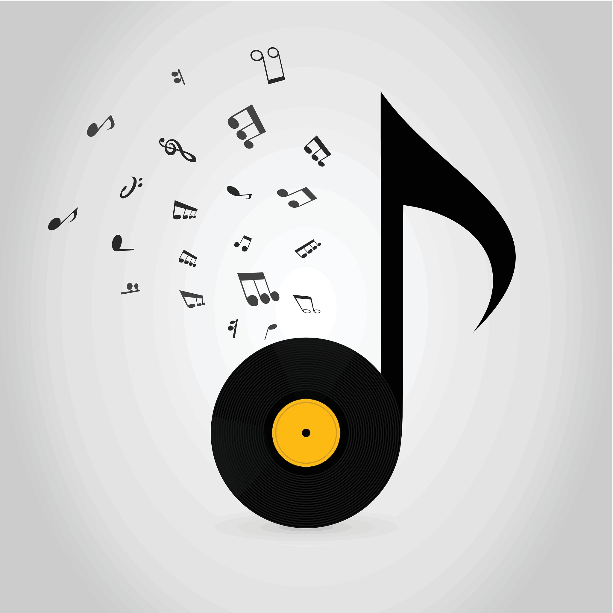 vinyl note