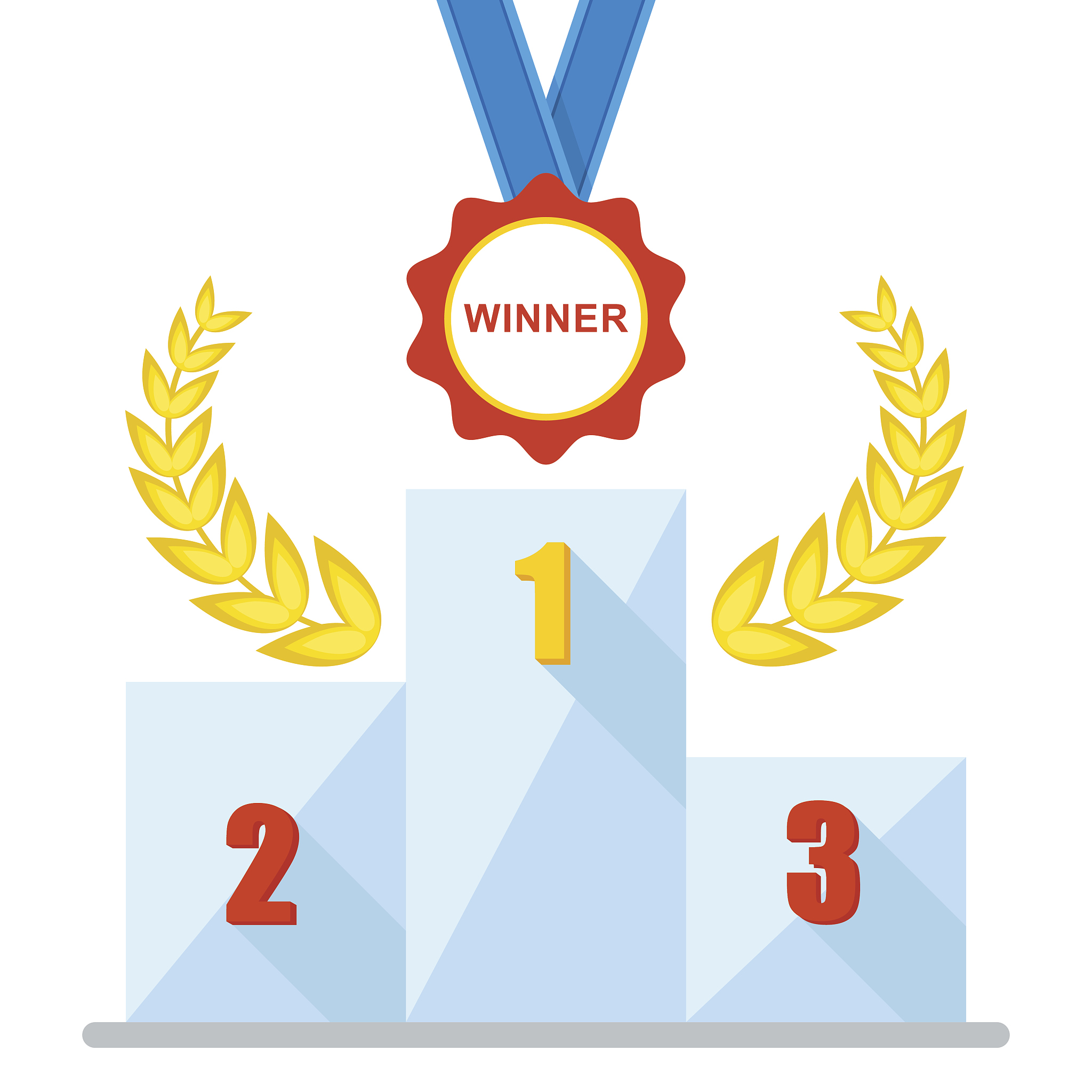 podium winner medal icon