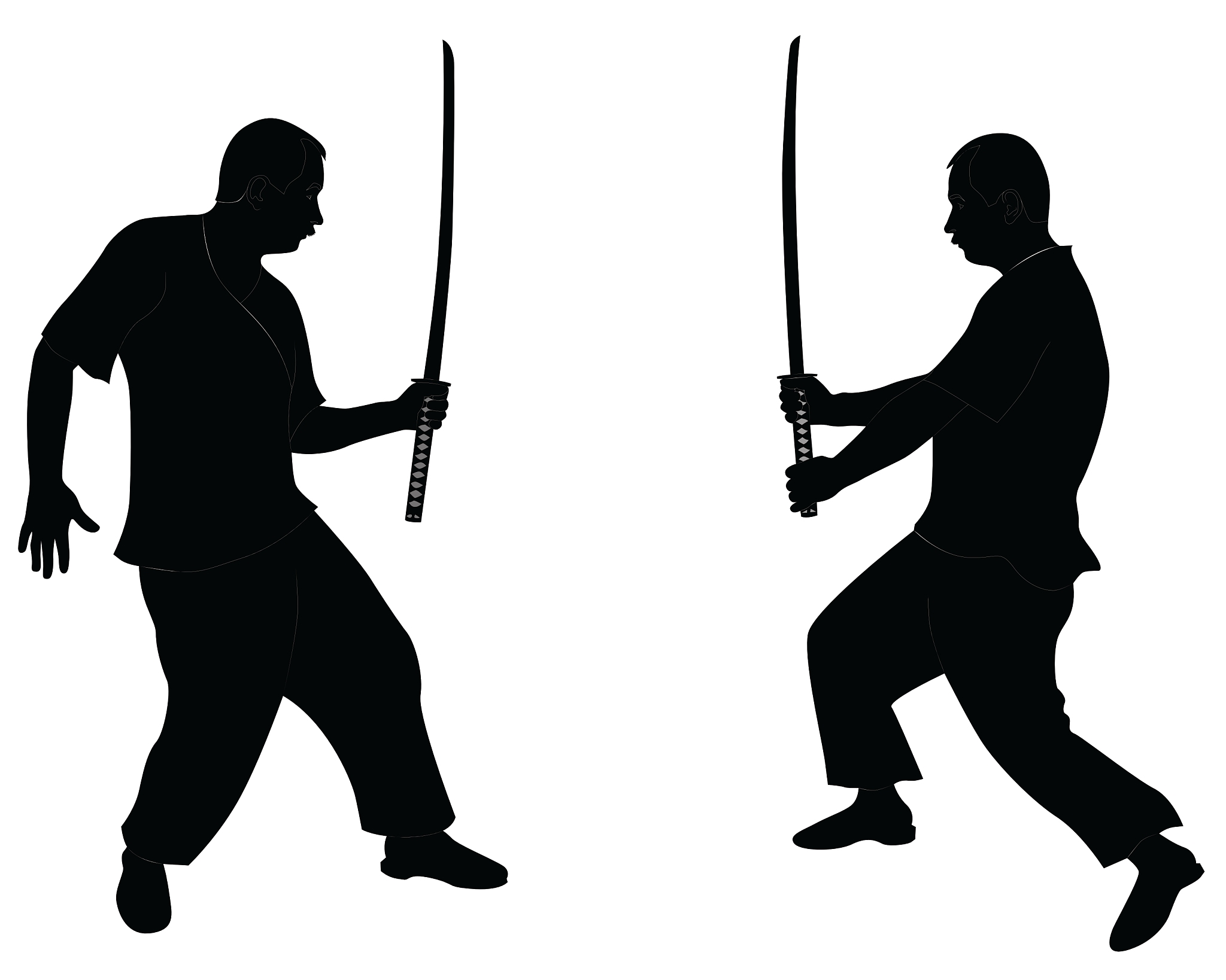silhouette ninja