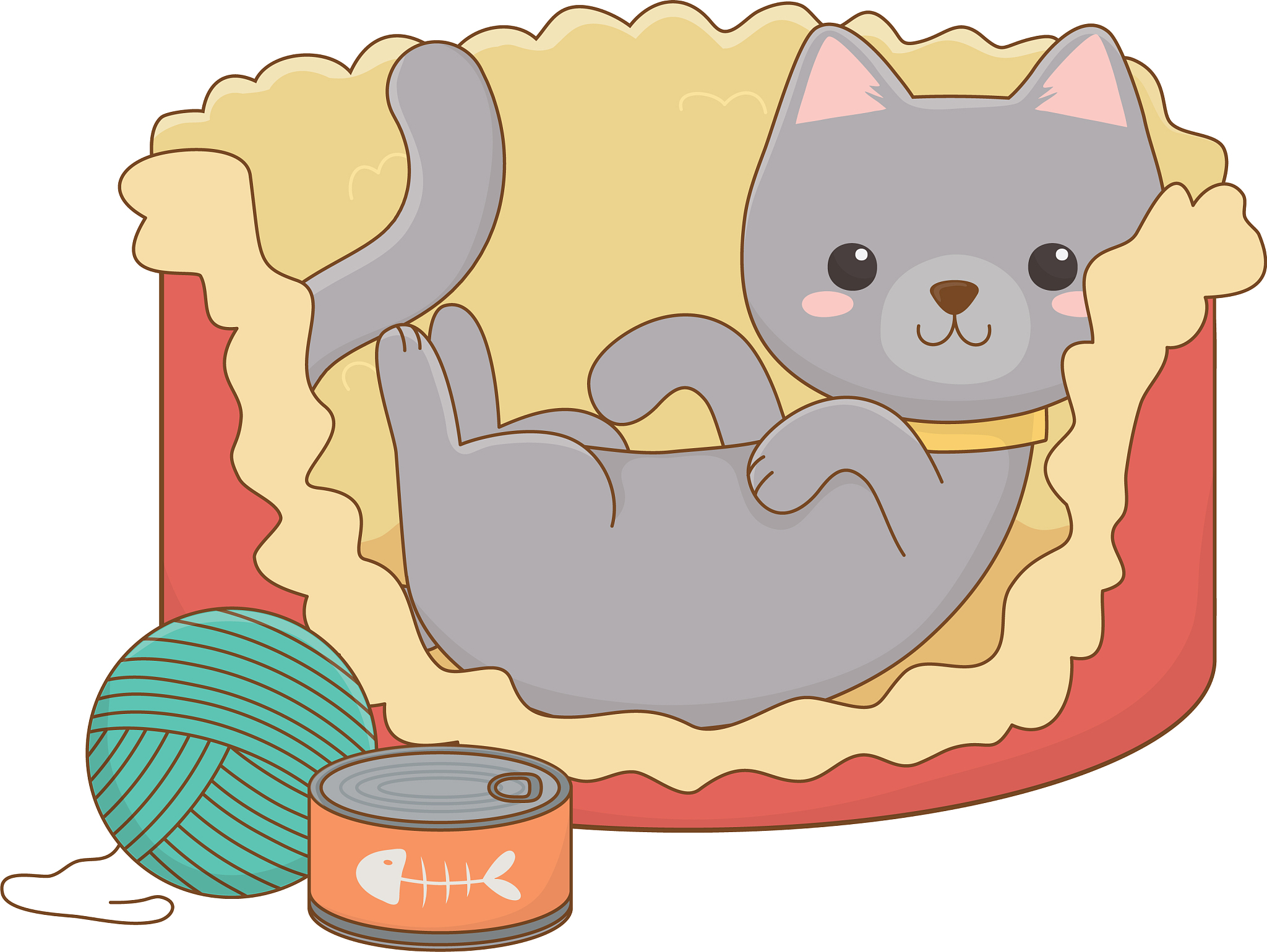 猫咪插画创意：5个萌宠场景