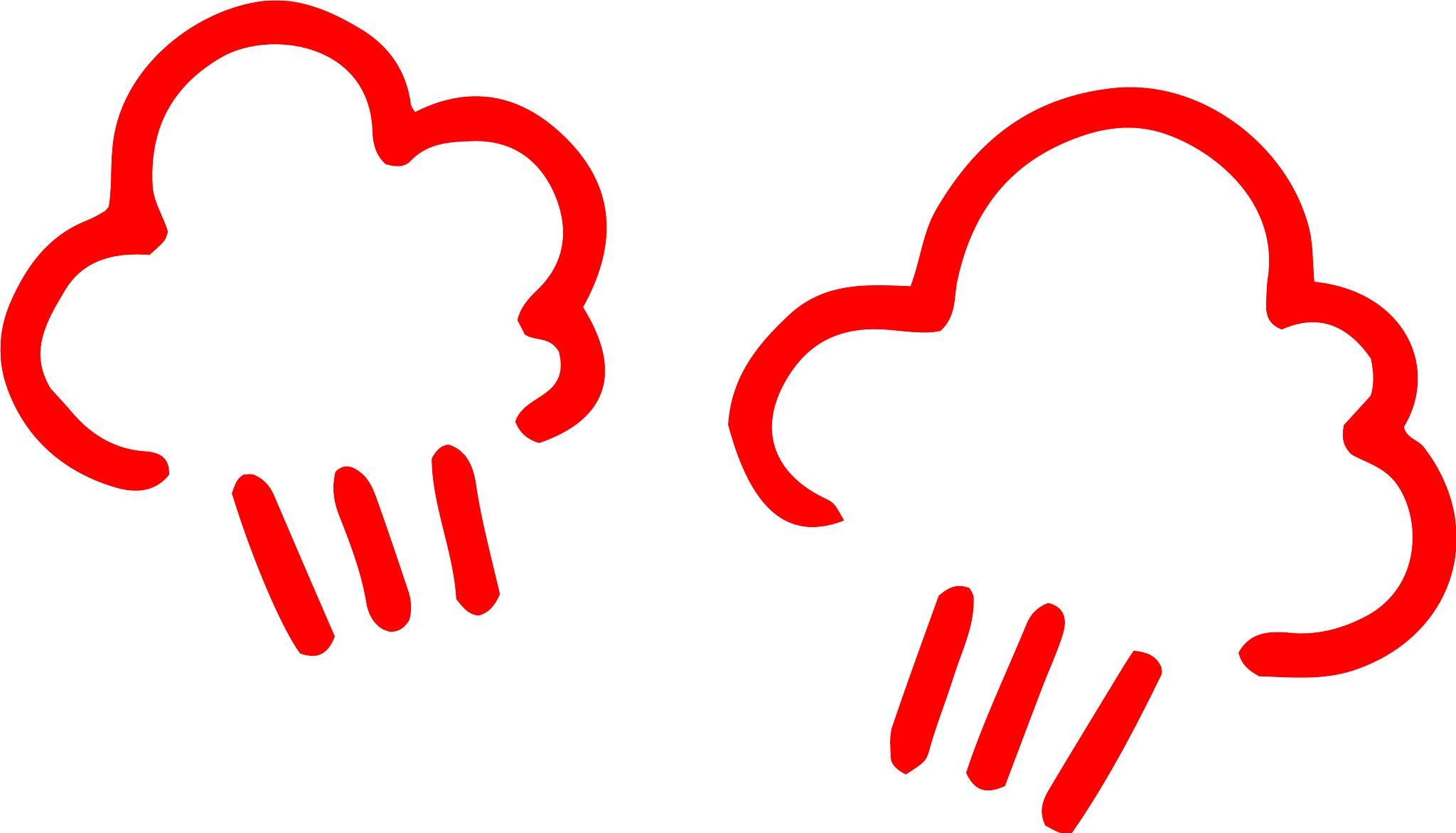 variation white handwritten red anger mark