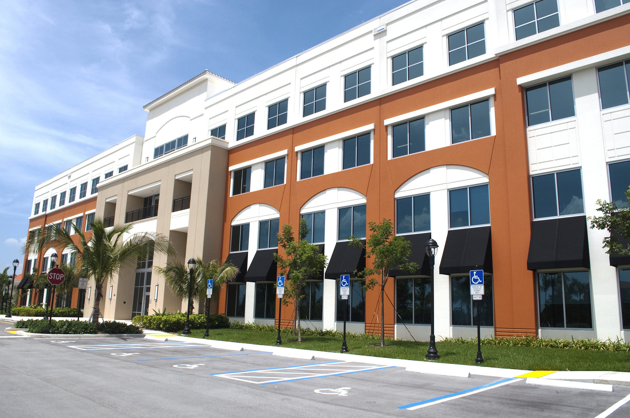 new modern office building
