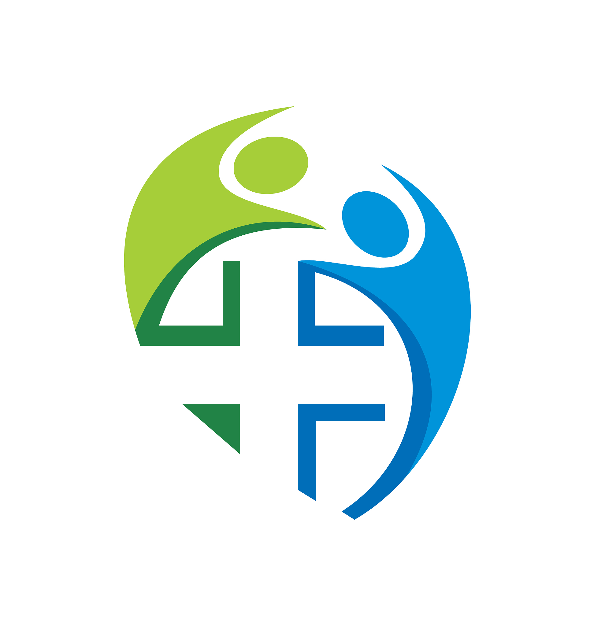 medical people circle logo