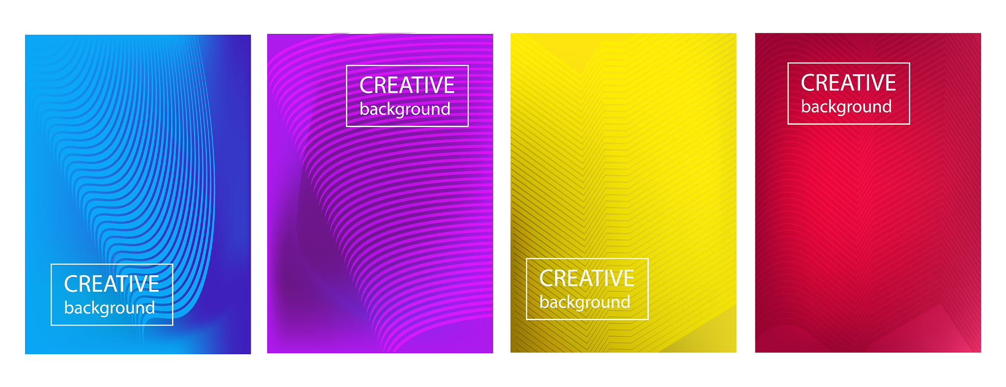 colorful gradient cover design with abstract lines and geometric
