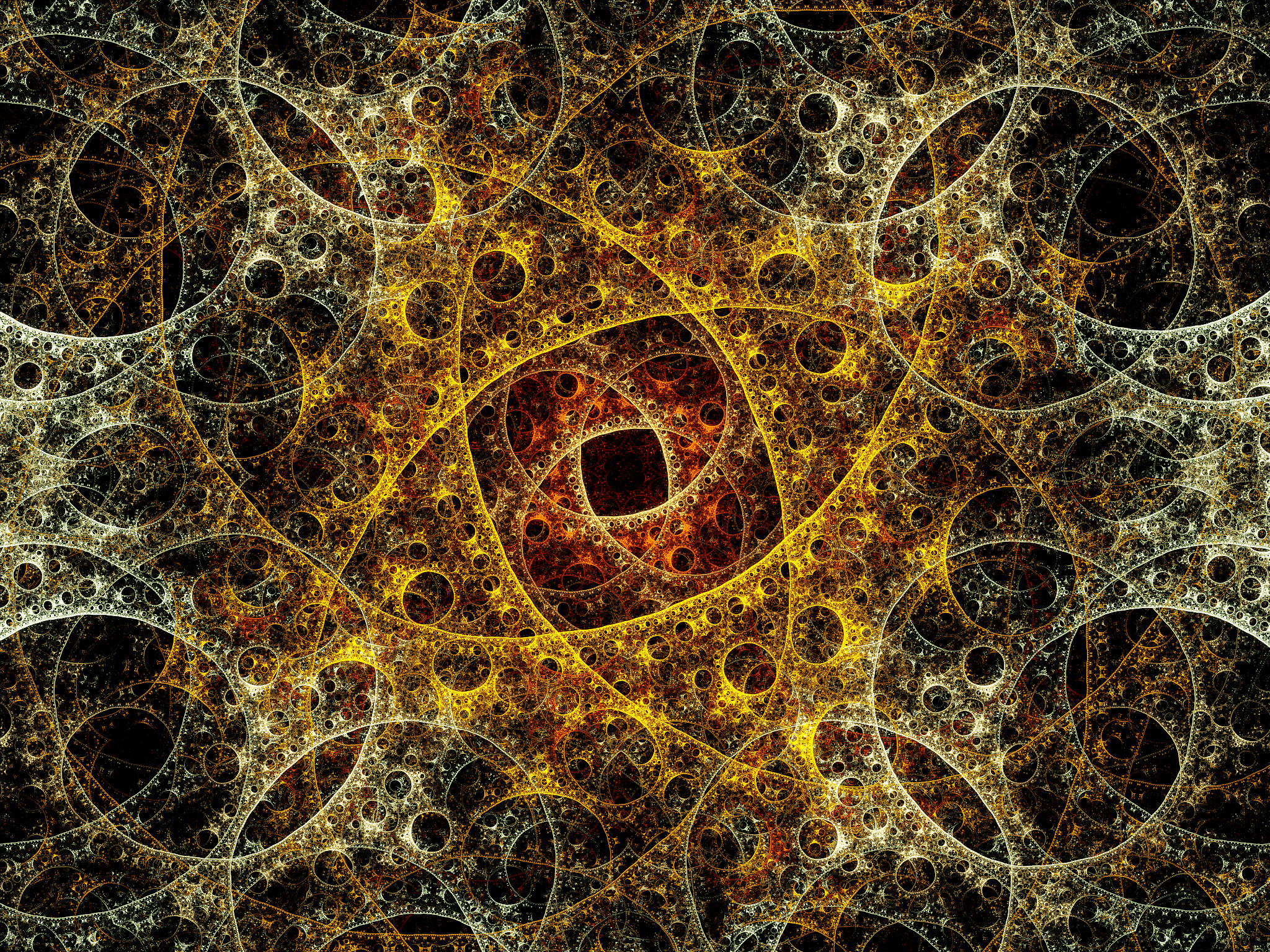 mysterious fractal artwork