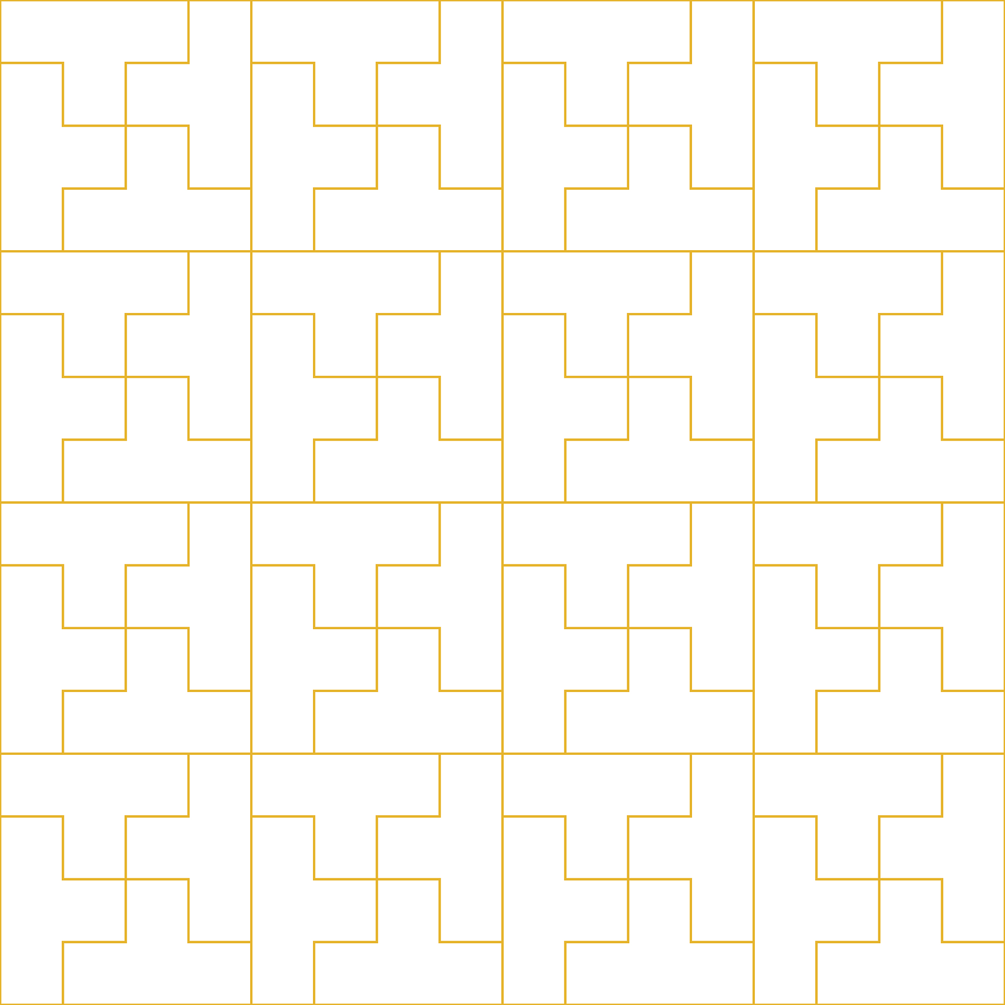 yellow line puzzle mosaic seamless pattern background. creative 