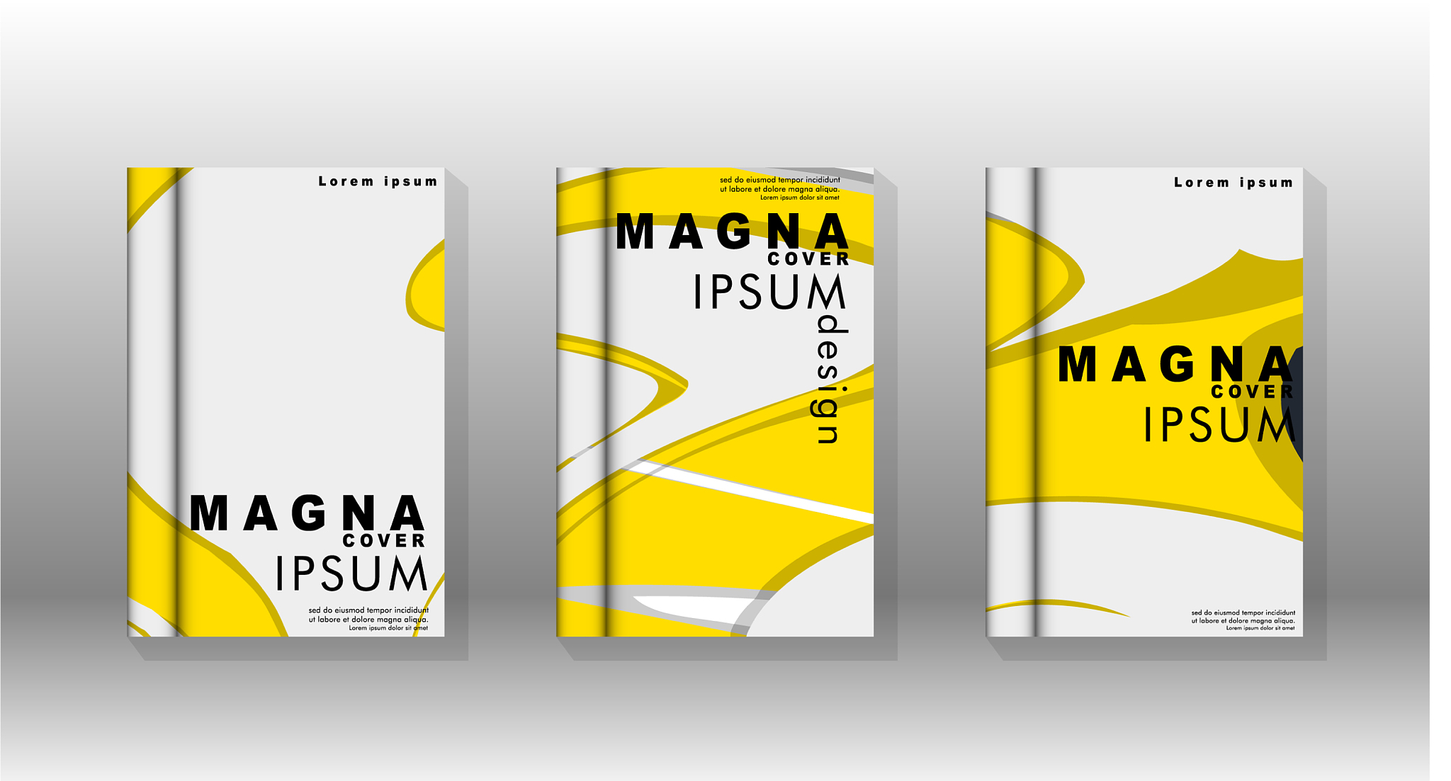 abstract cover with liquid elements book design