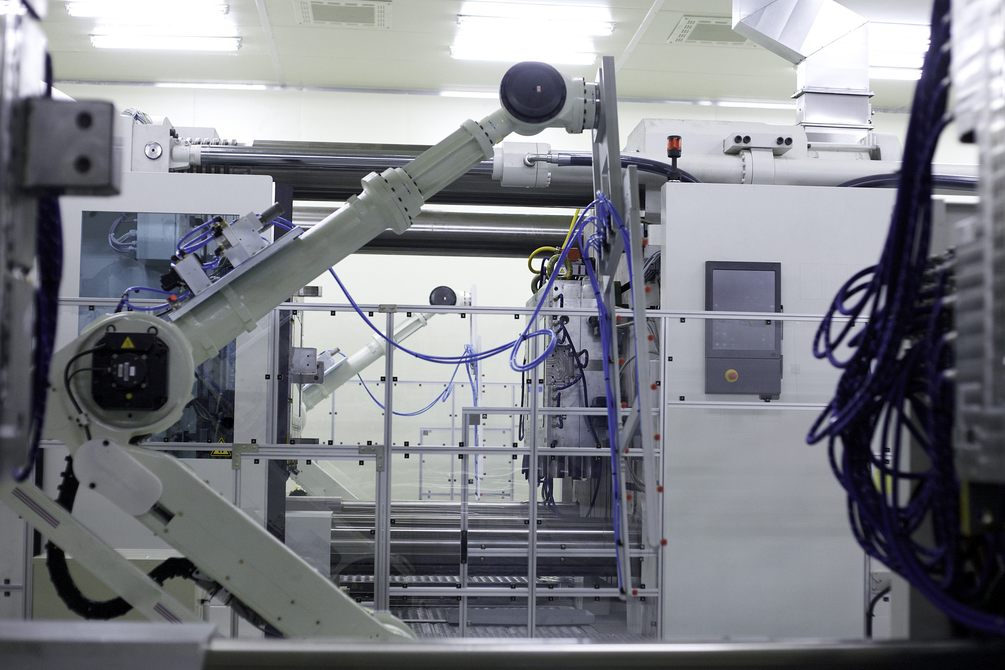 智能垃圾自动分拣设备分拣杆执行器设置方案