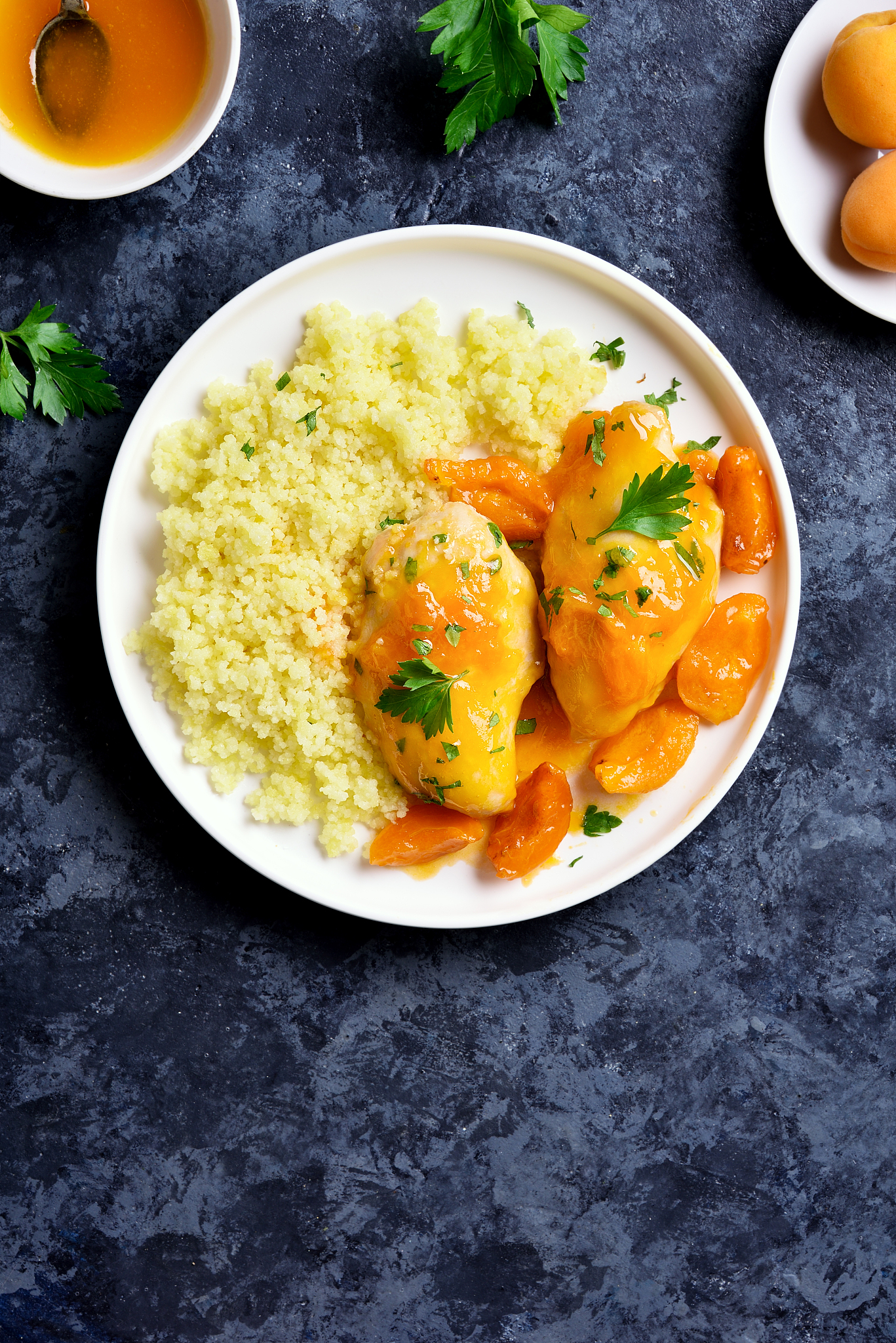 chicken breasts in apricot sauce