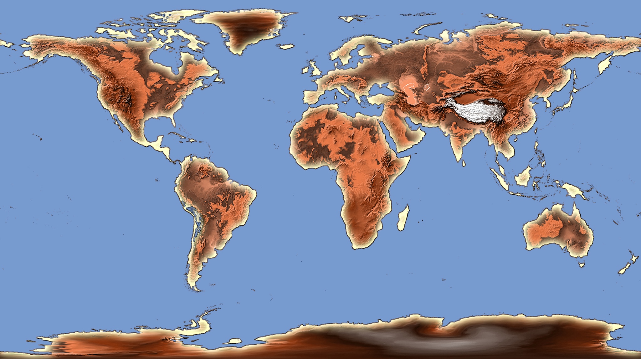 world map illustration