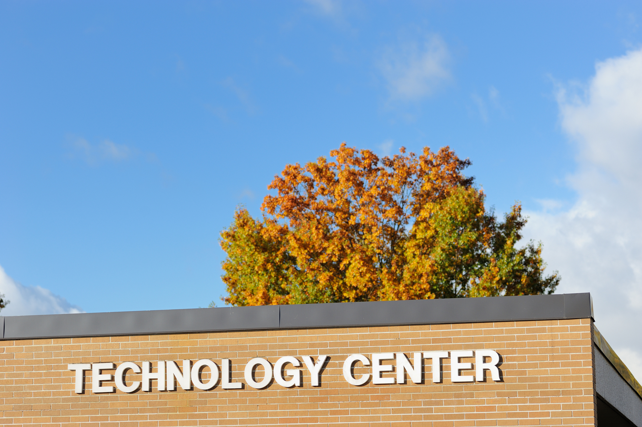 technology center sign