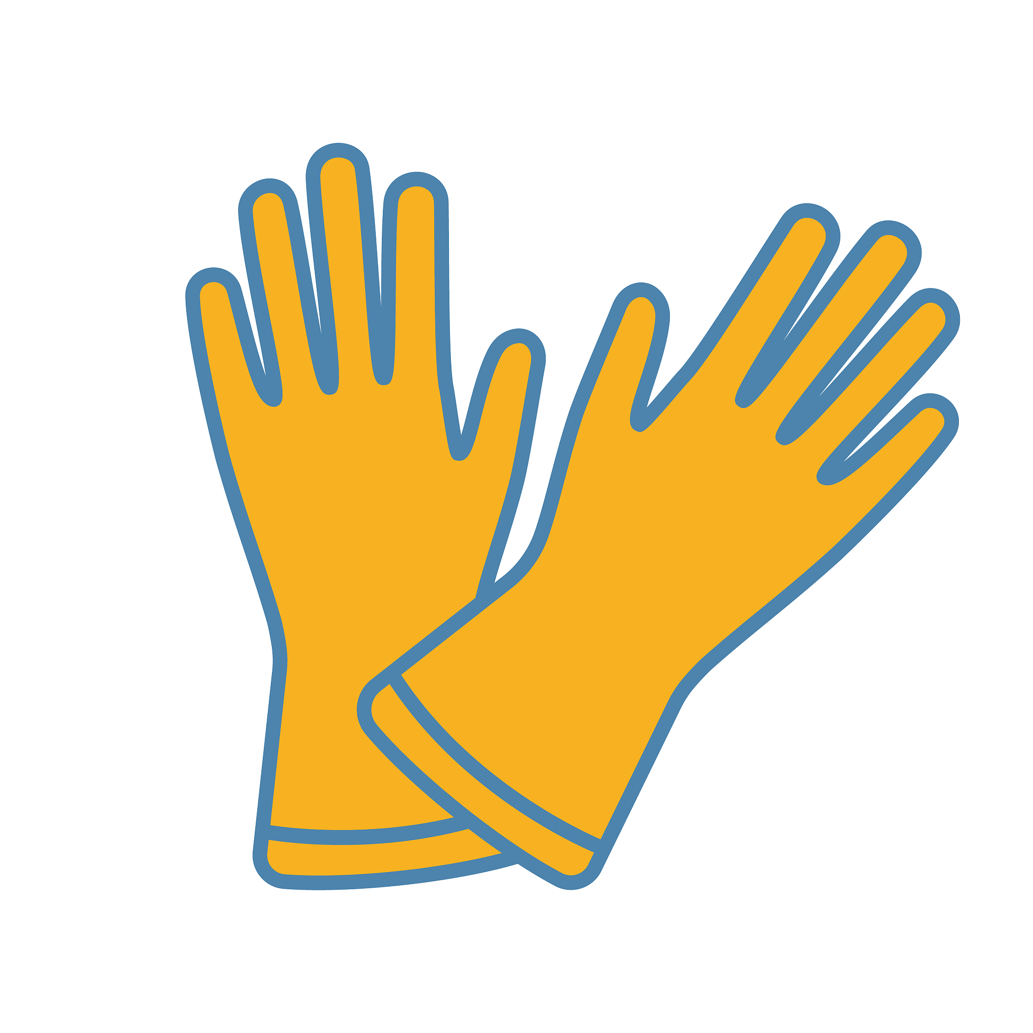 household gloves icon