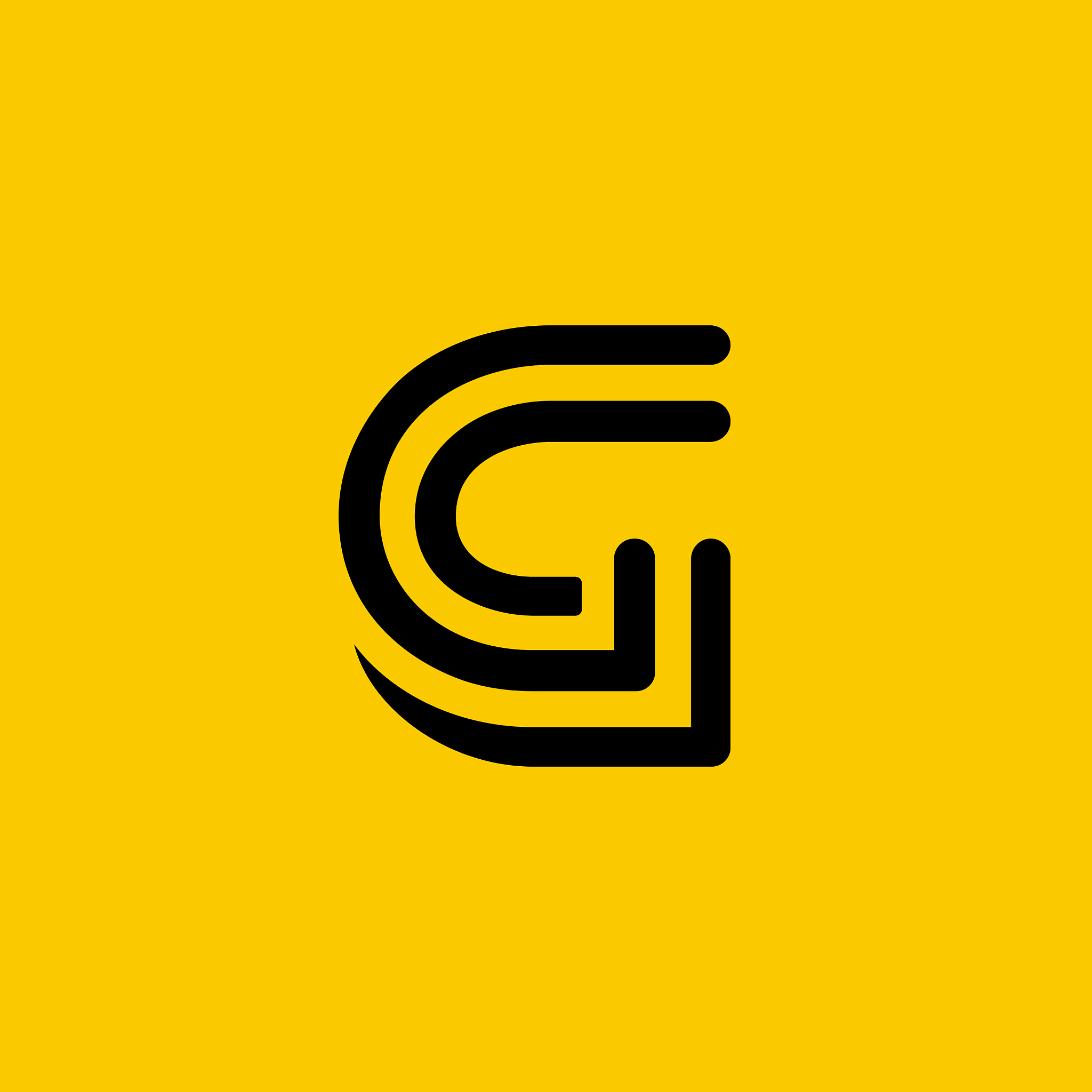 letter g logo icon design template elements