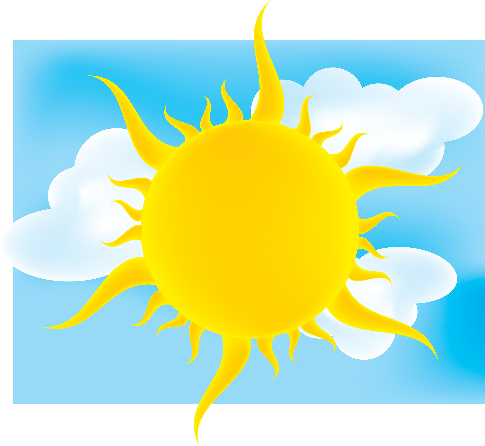 今日天气 - 阳光明媚，温度宜人