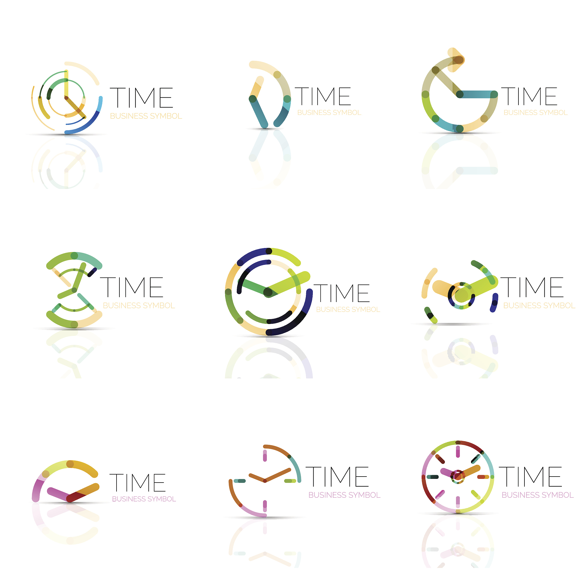 vector abstract icon idea