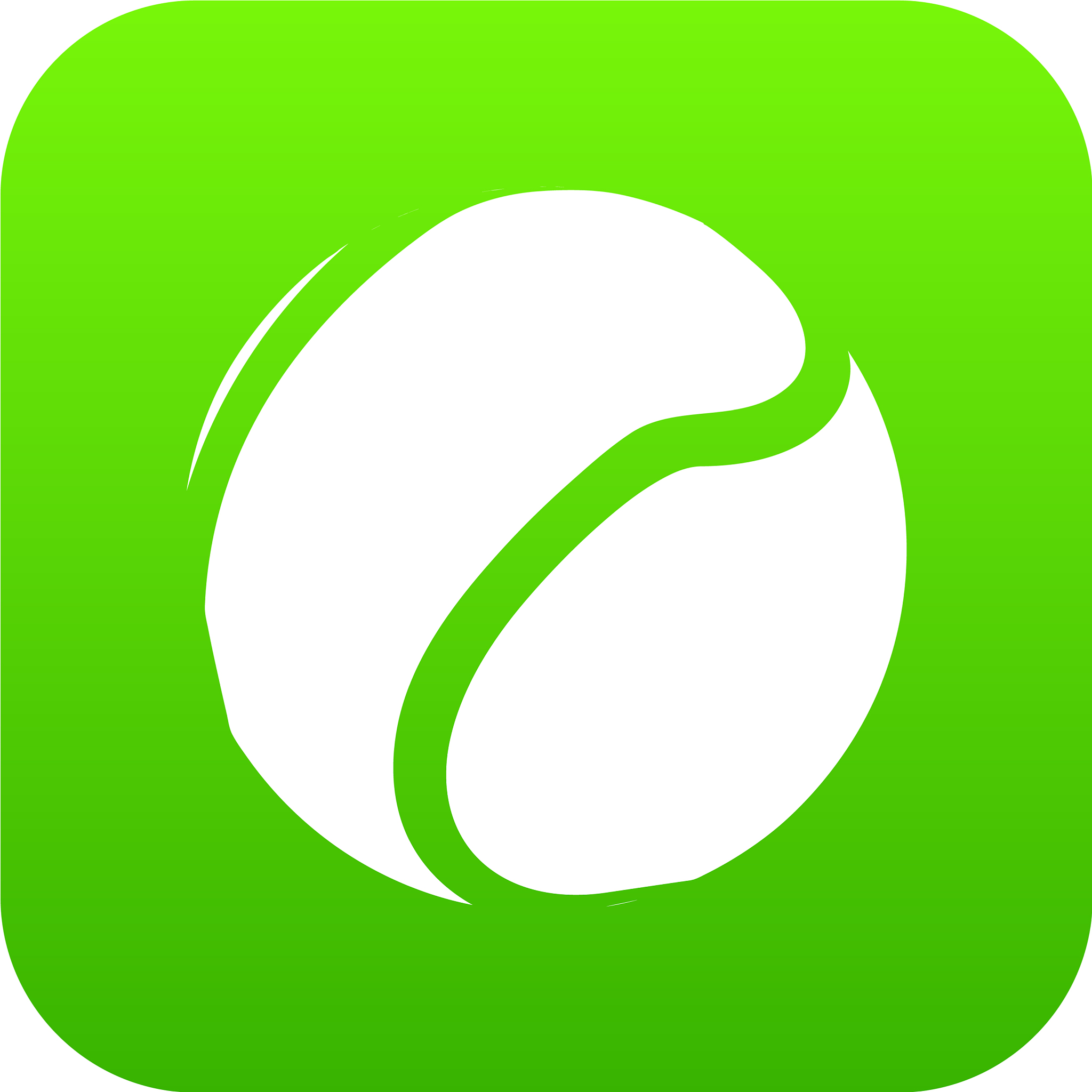 tennis ball icon green