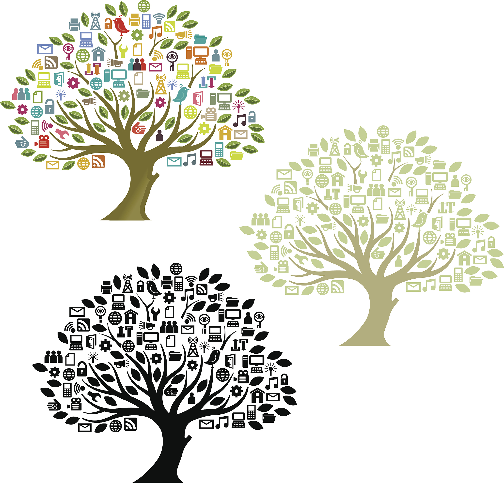 big digital tree