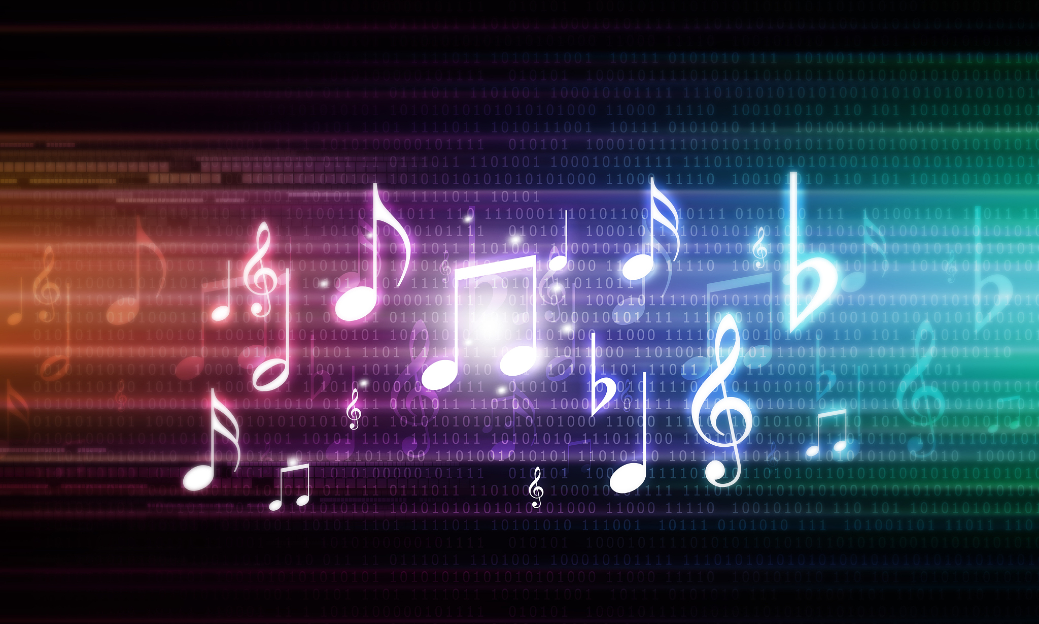 abstract musical background