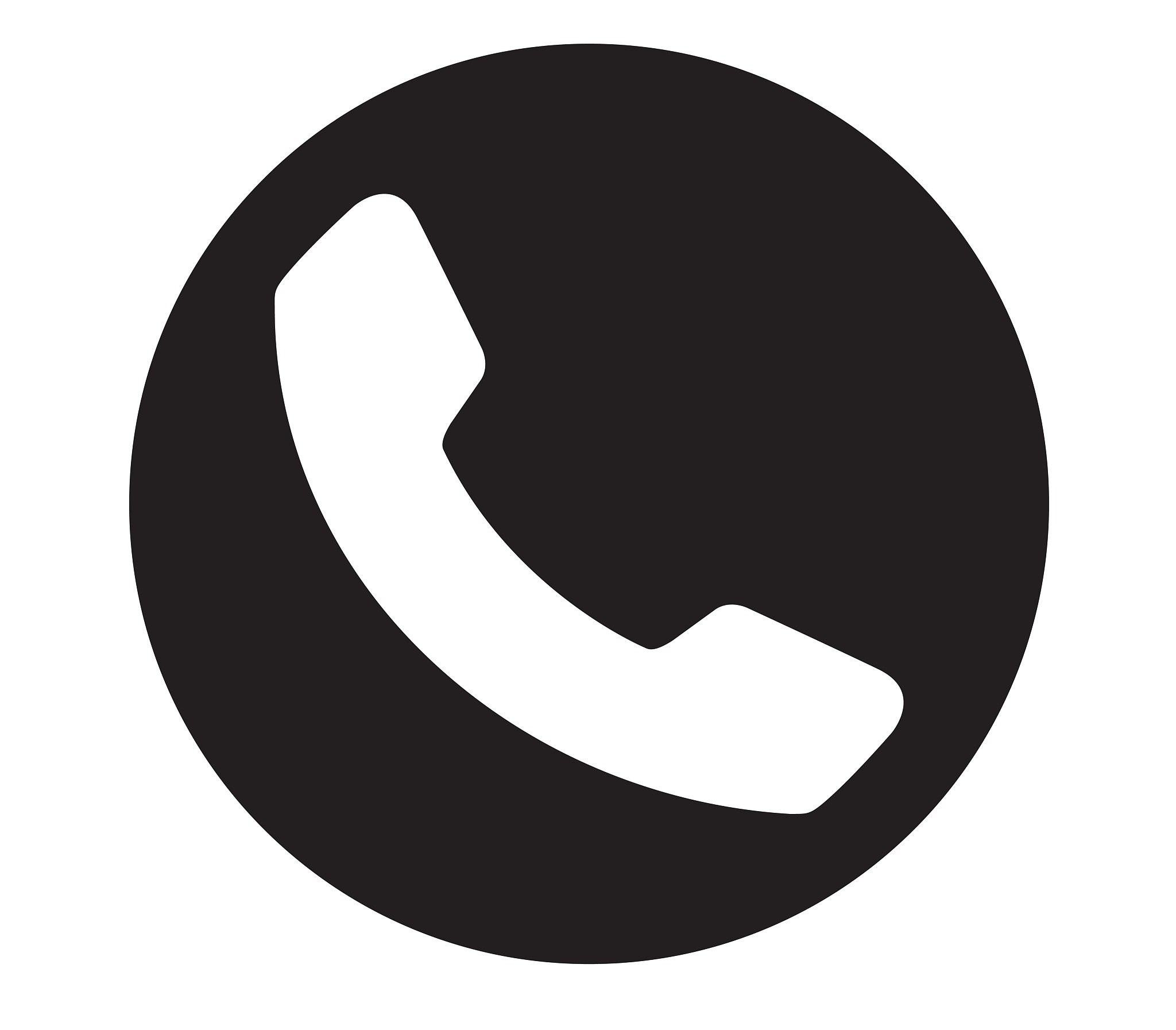 black phone icon