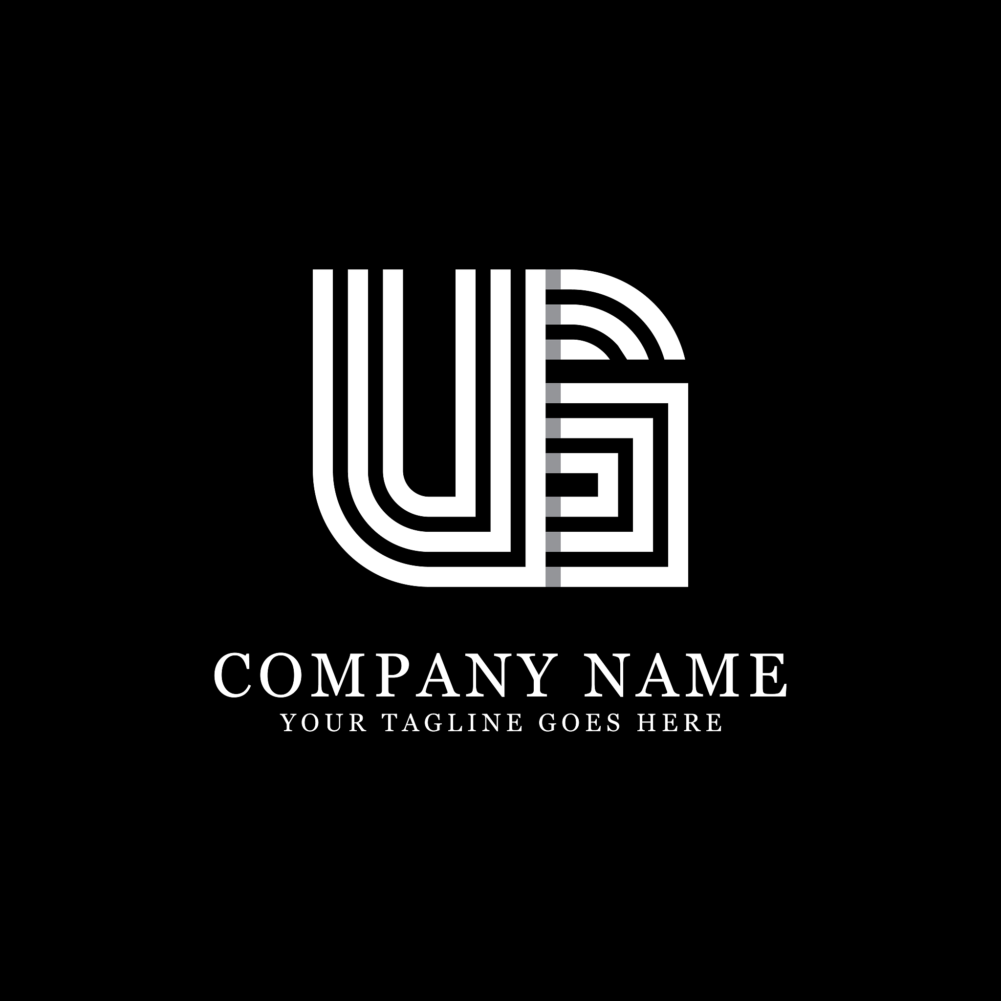 u letter logo designs, creative monogram logo template,initial n