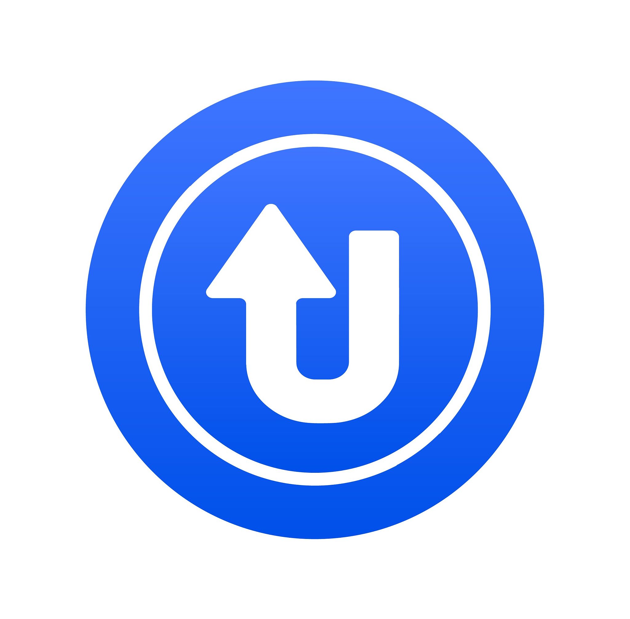 prohibition sign u-turn. vector icon.