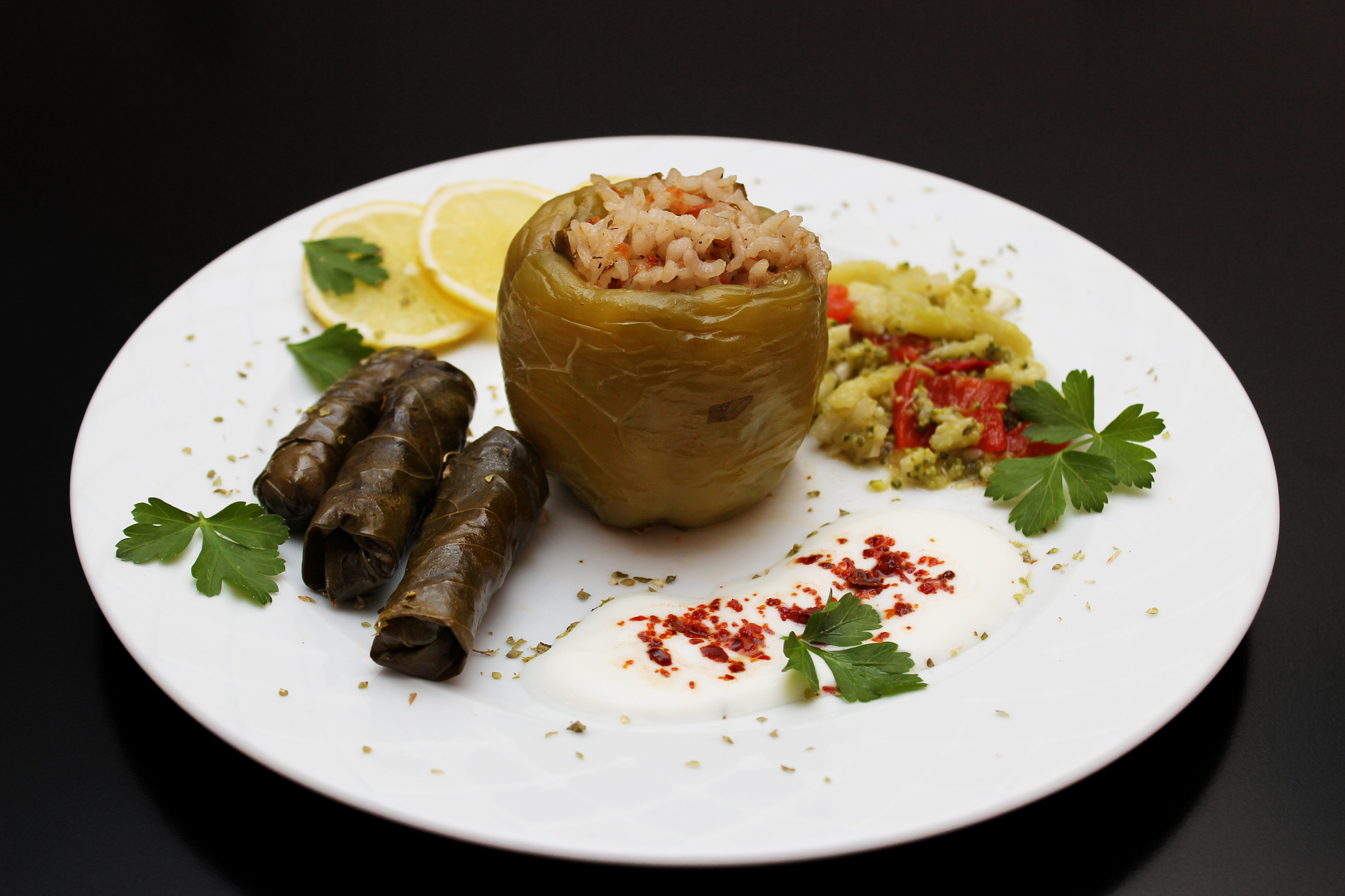 stuffed green pepper