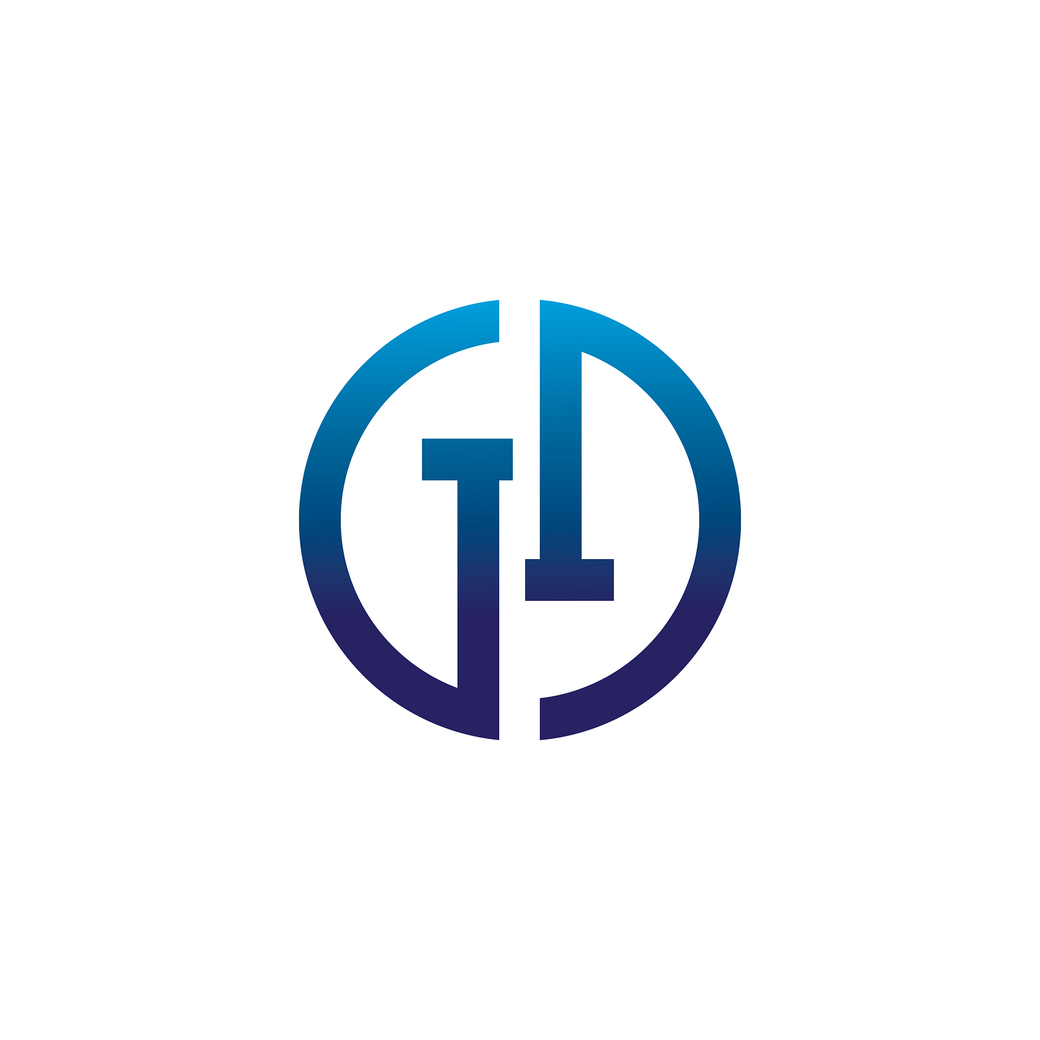 initial letter gg or g logo design template