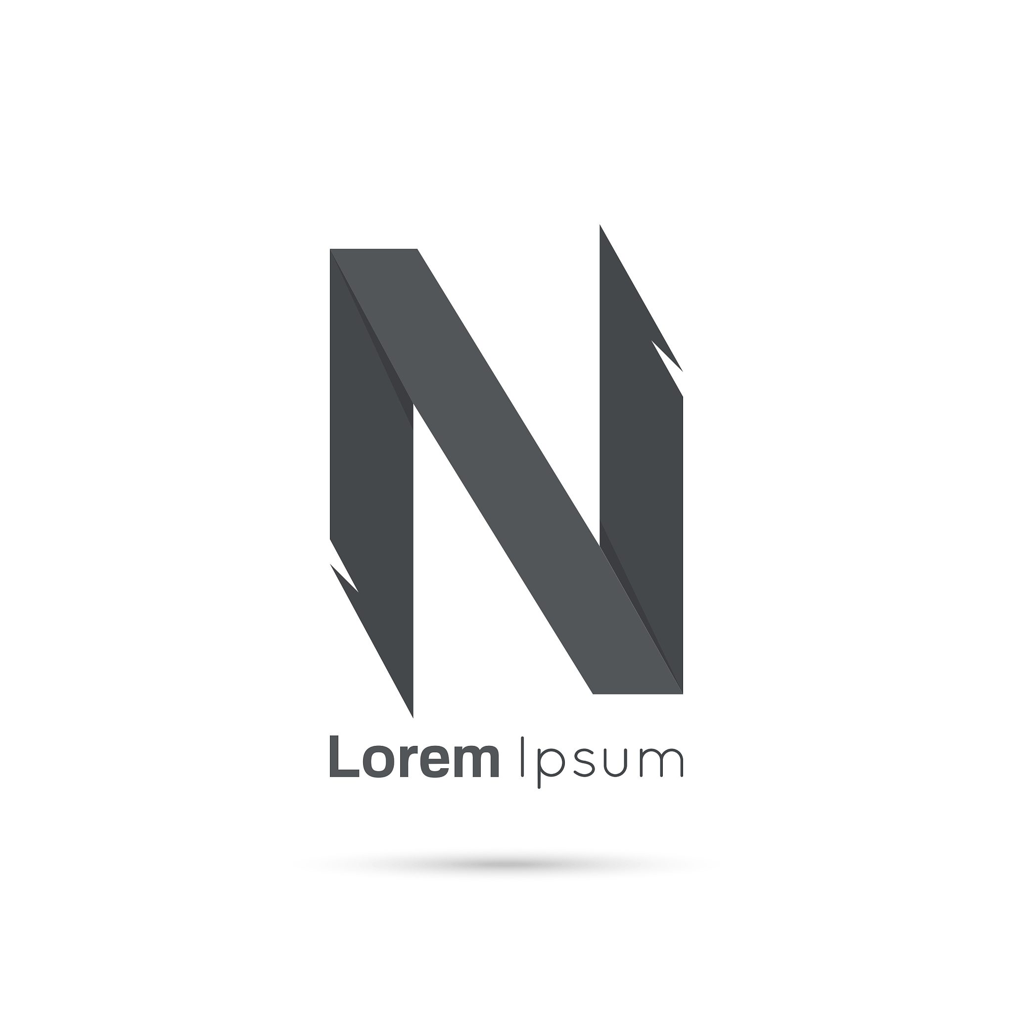 abstract logo design template
