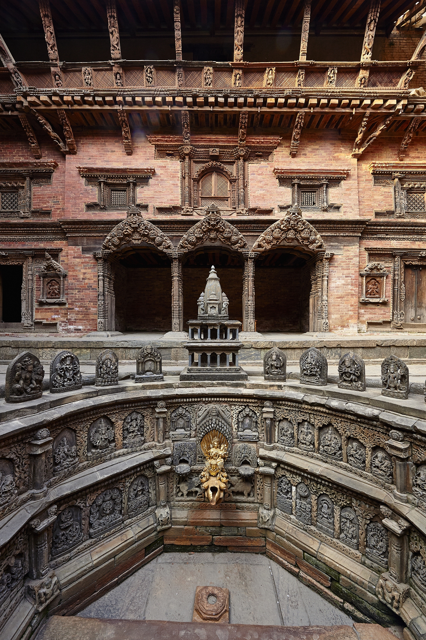 historic durbar square in patan, nepal