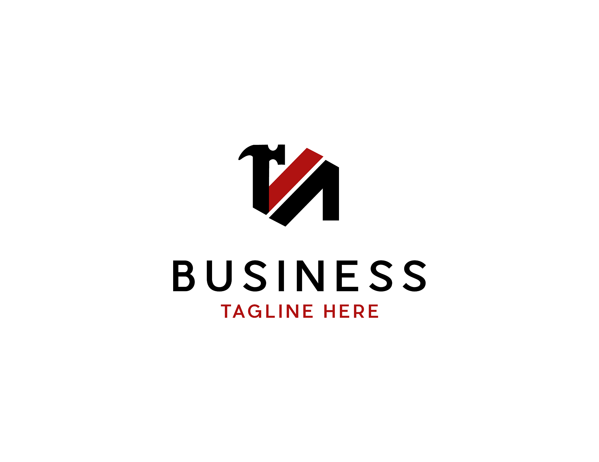 n hammer fix lettering equipment business logo