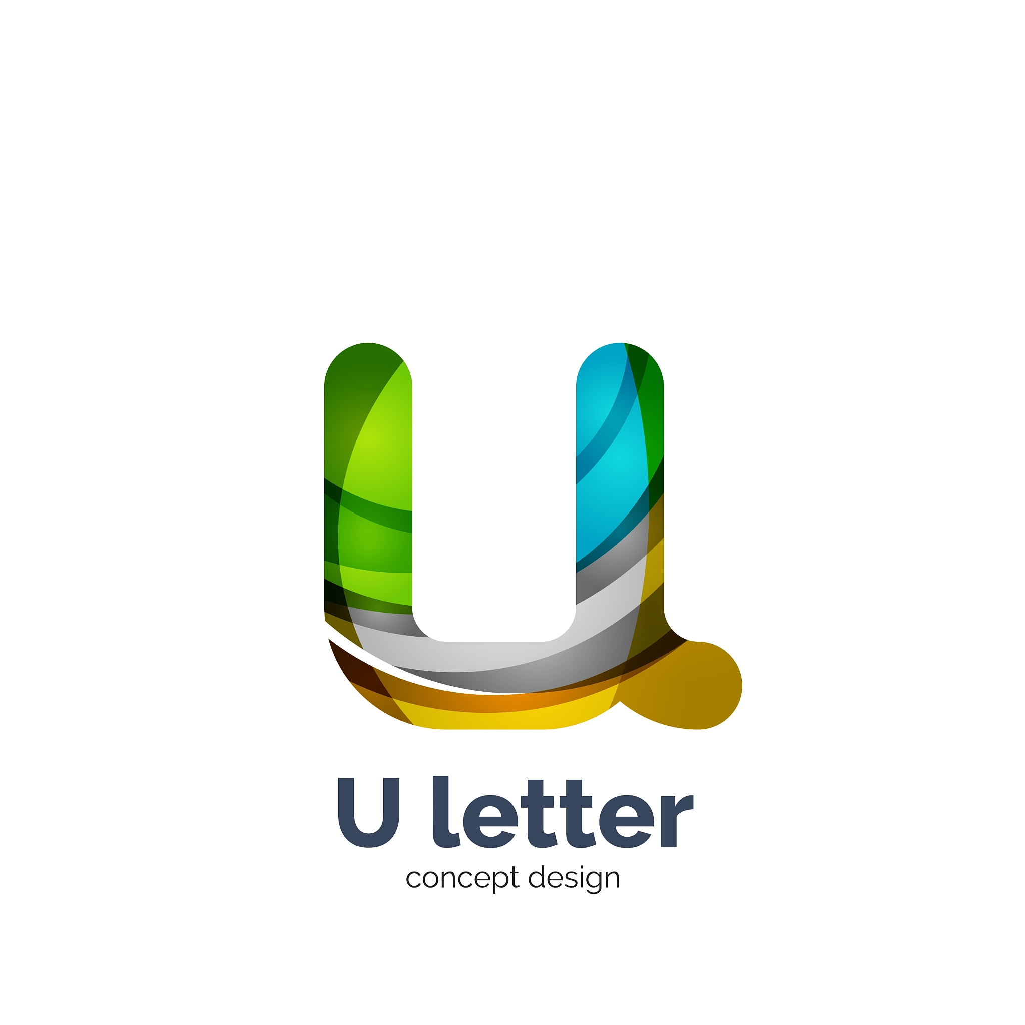 letter u logo