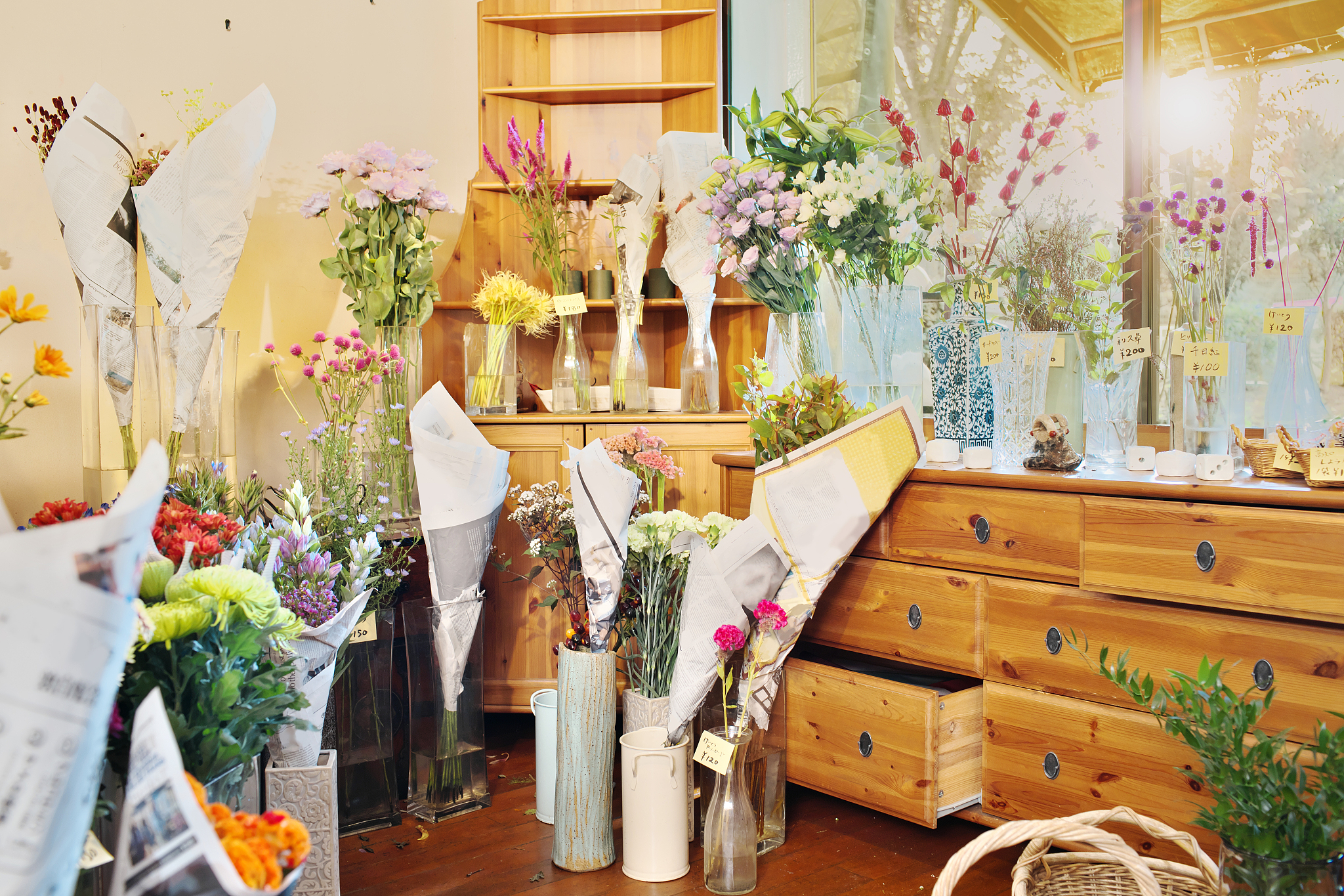 准备创业在商务中心开一家花店需要准备什么