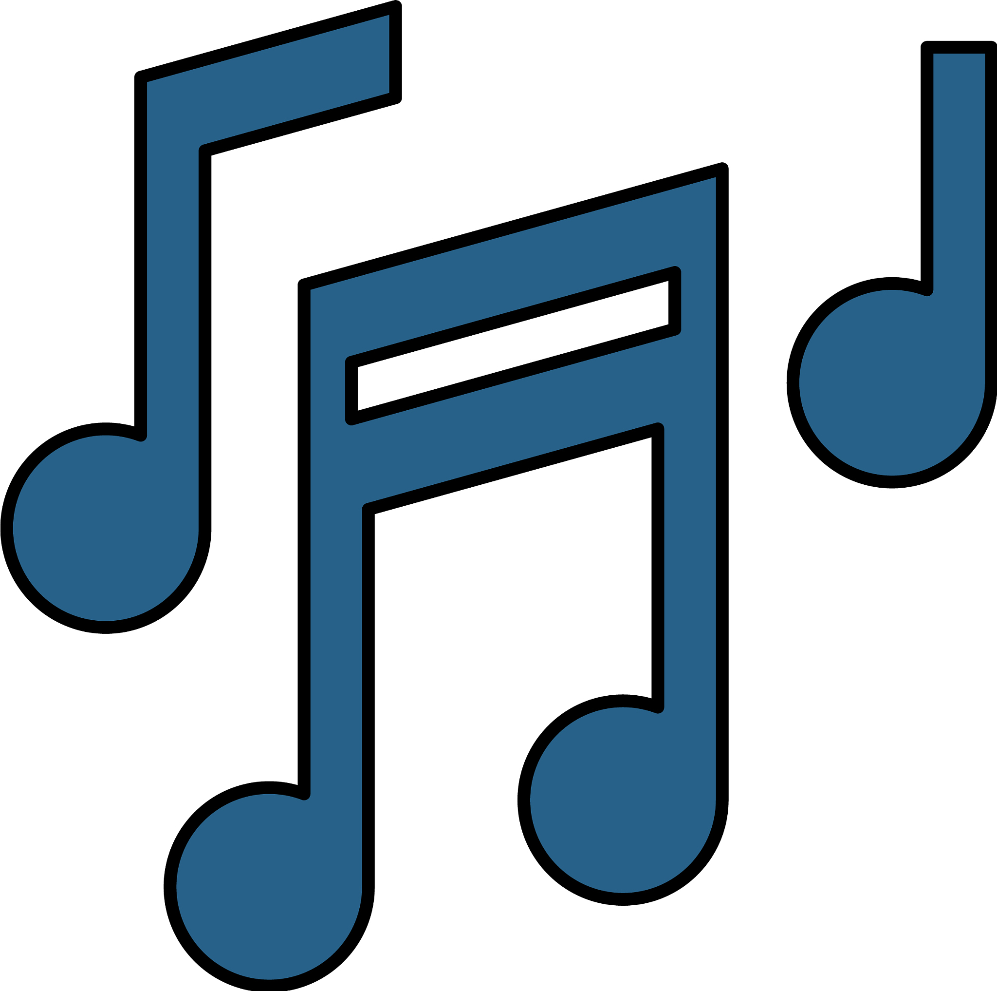 music notes icon image