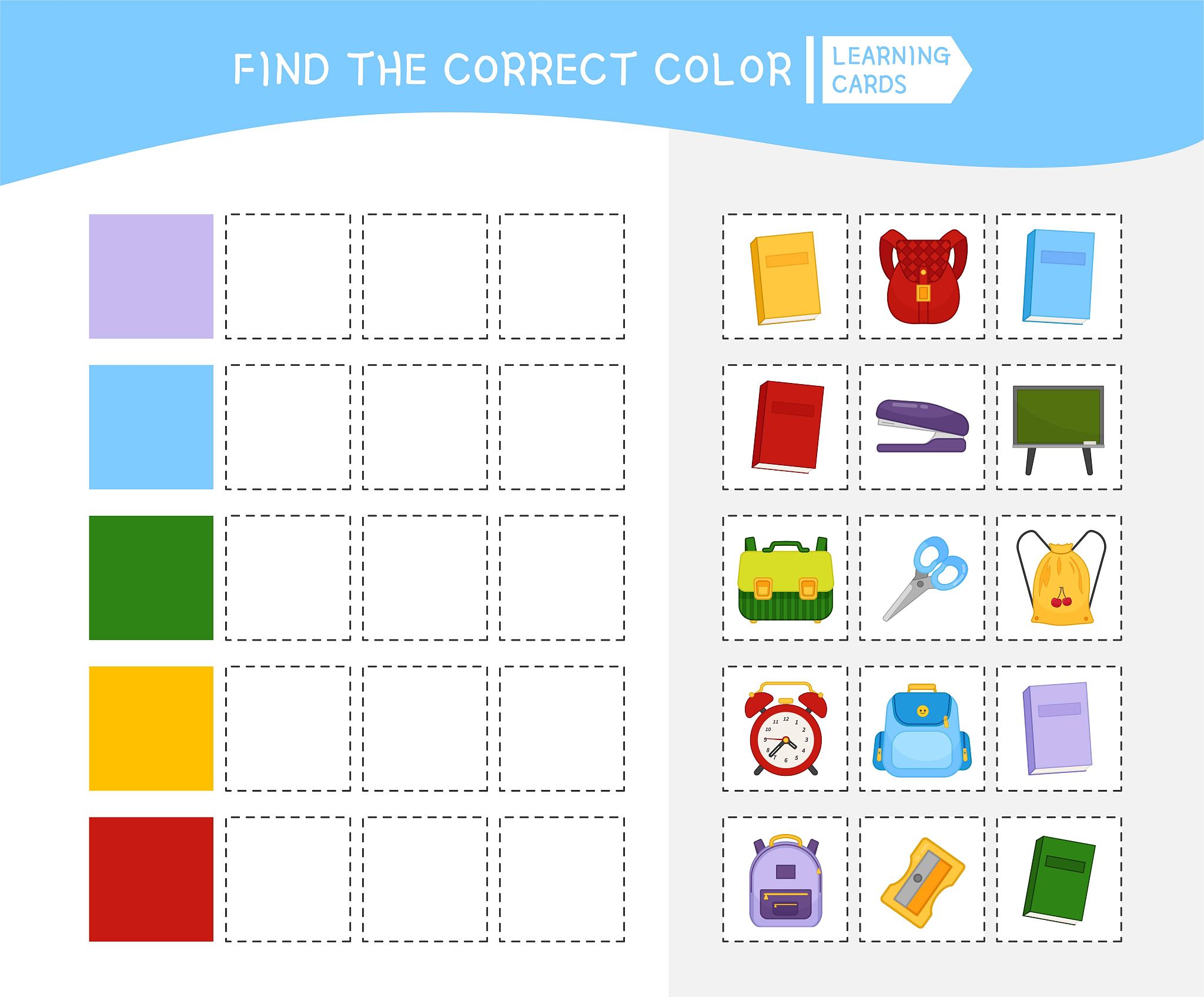 Colorful Square Blocks - HTML Example