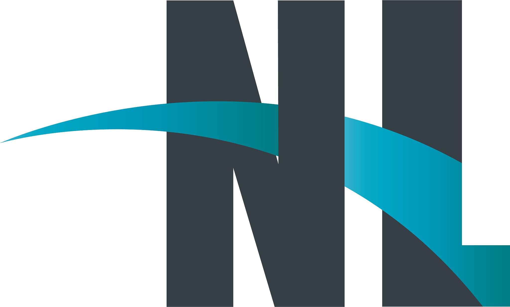 initial letter overlapping design logo