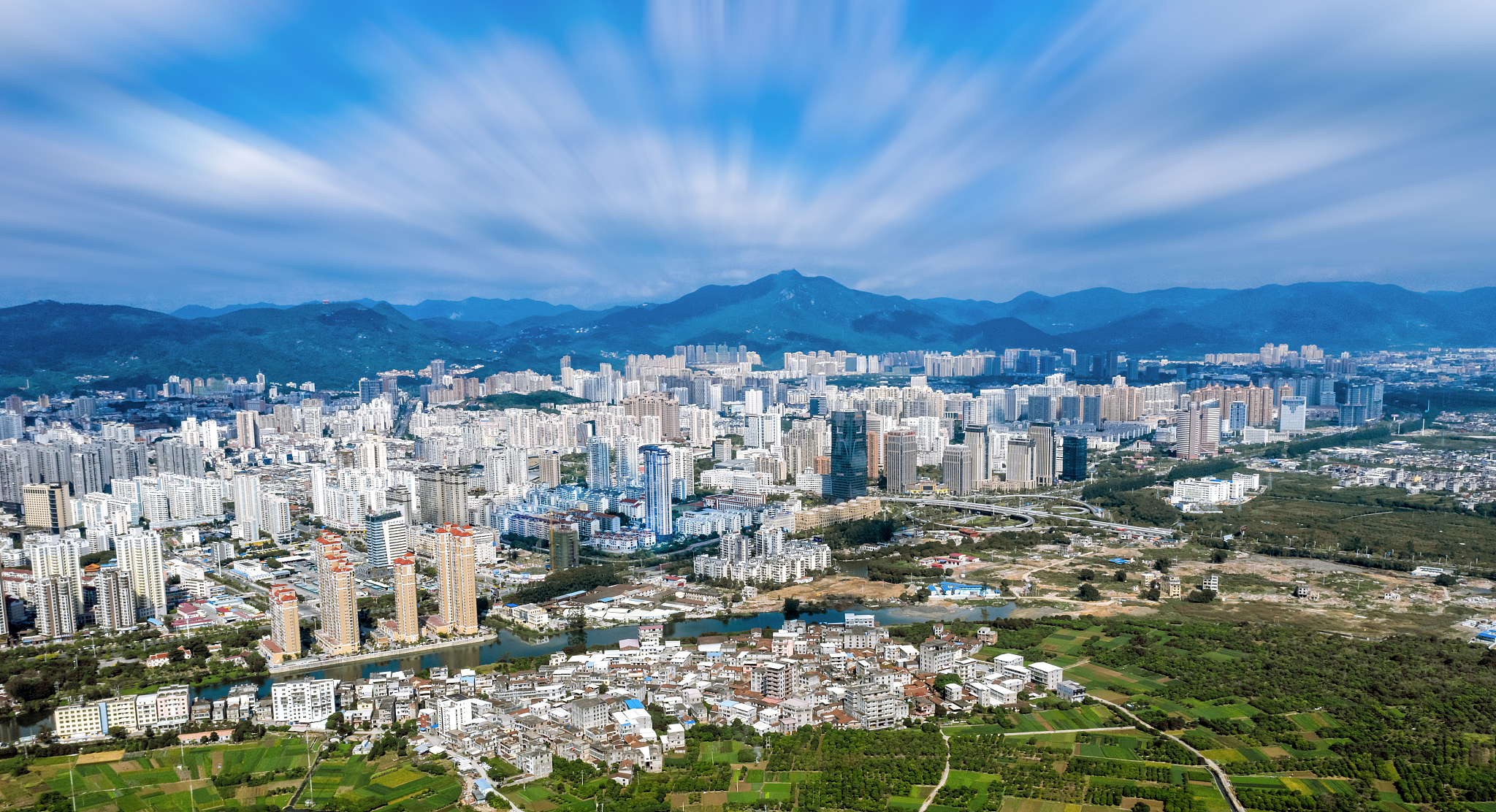 中国福建省莆田城市风光