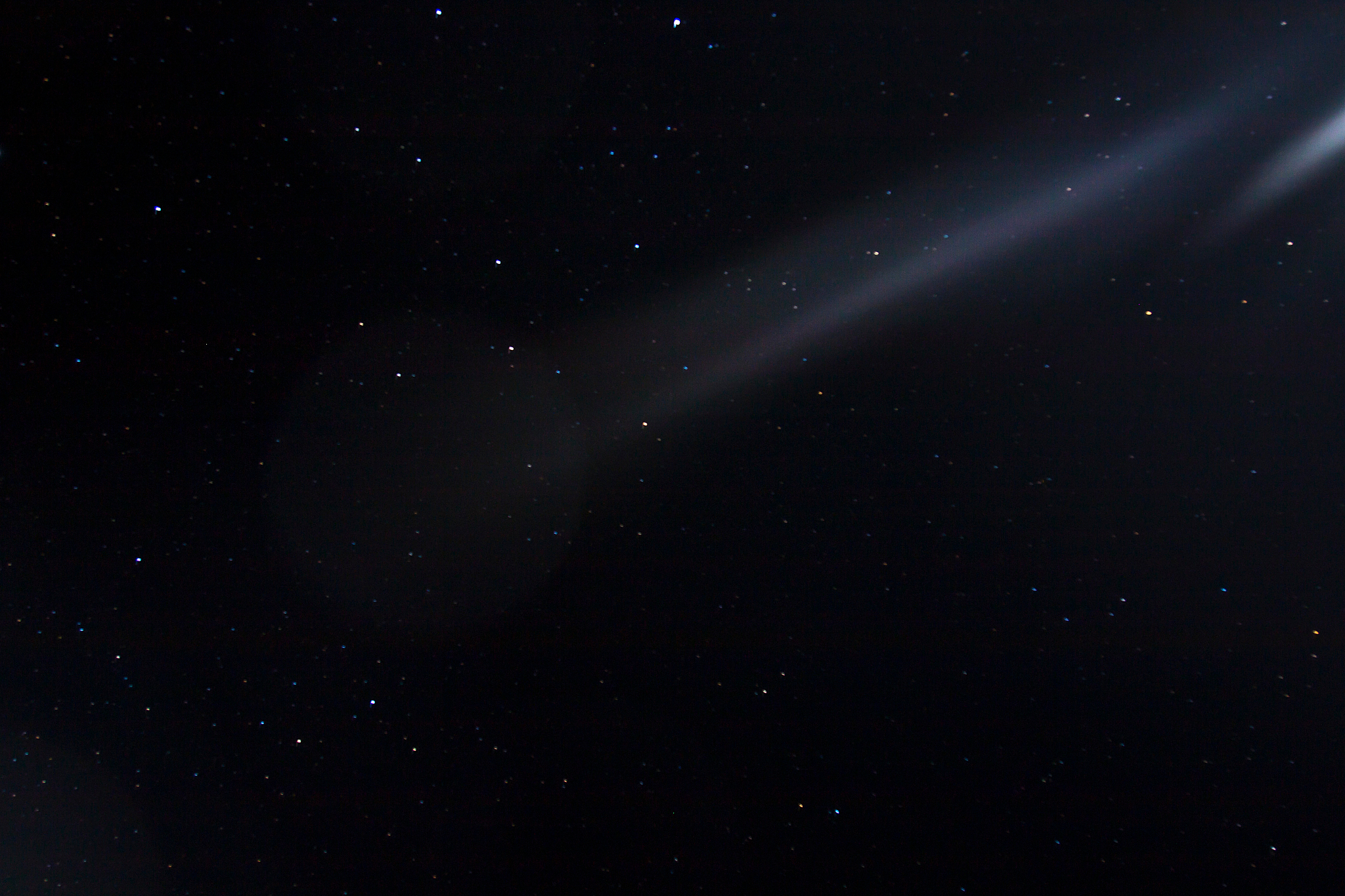 low angle view of stars in sky