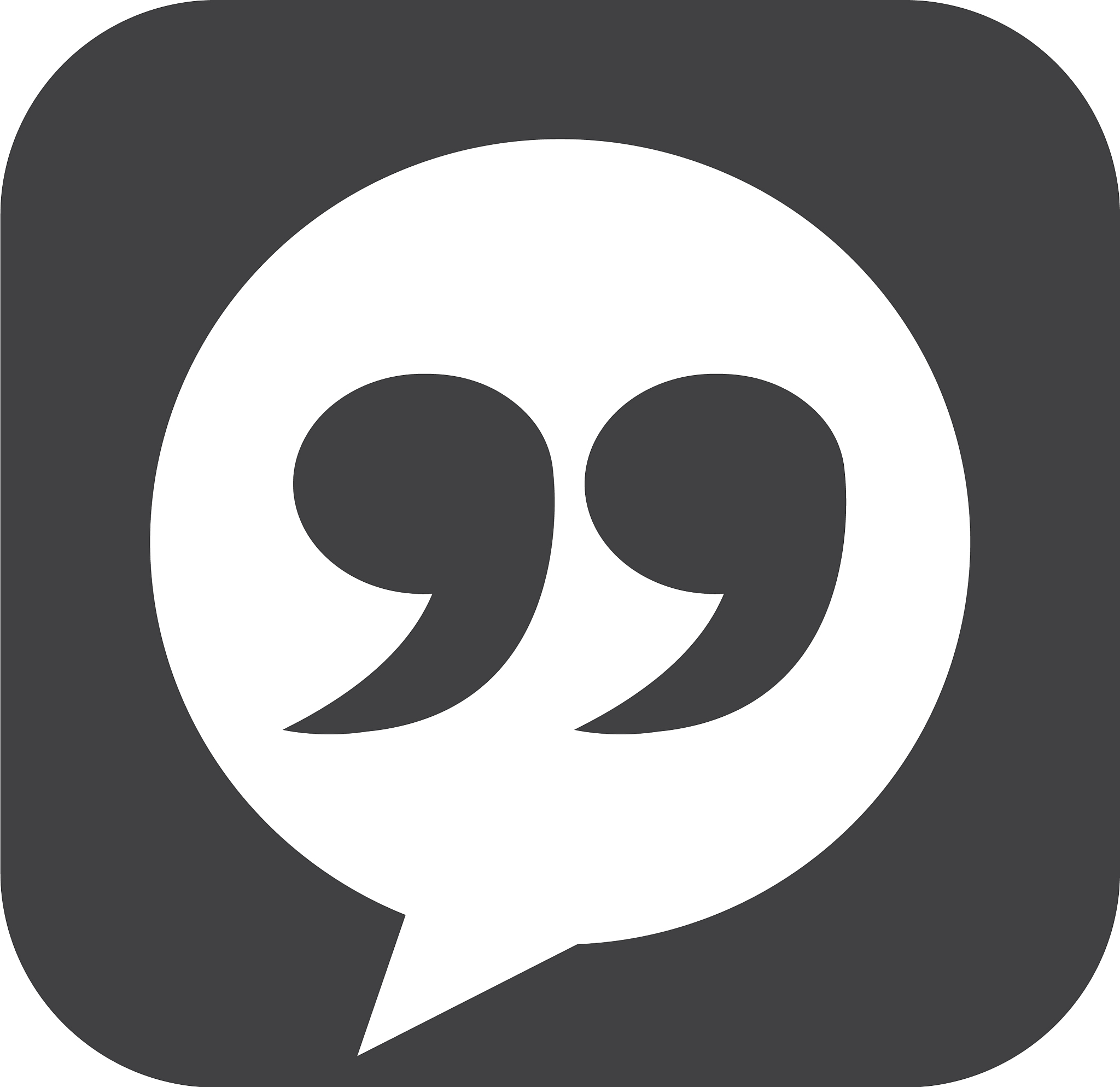blockquote sign icon