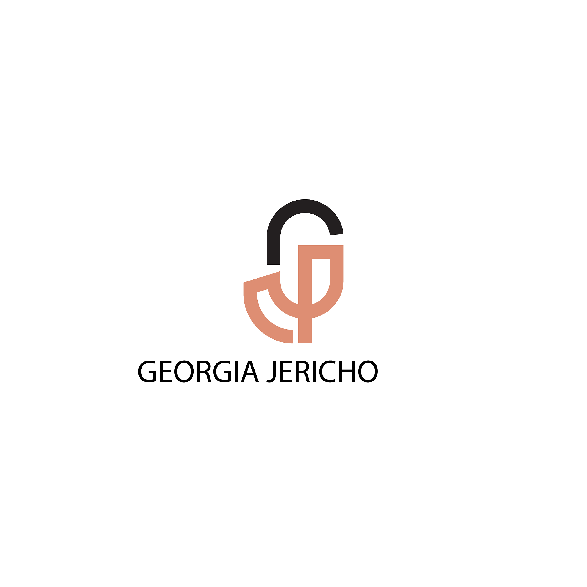 jgp letter logo design
