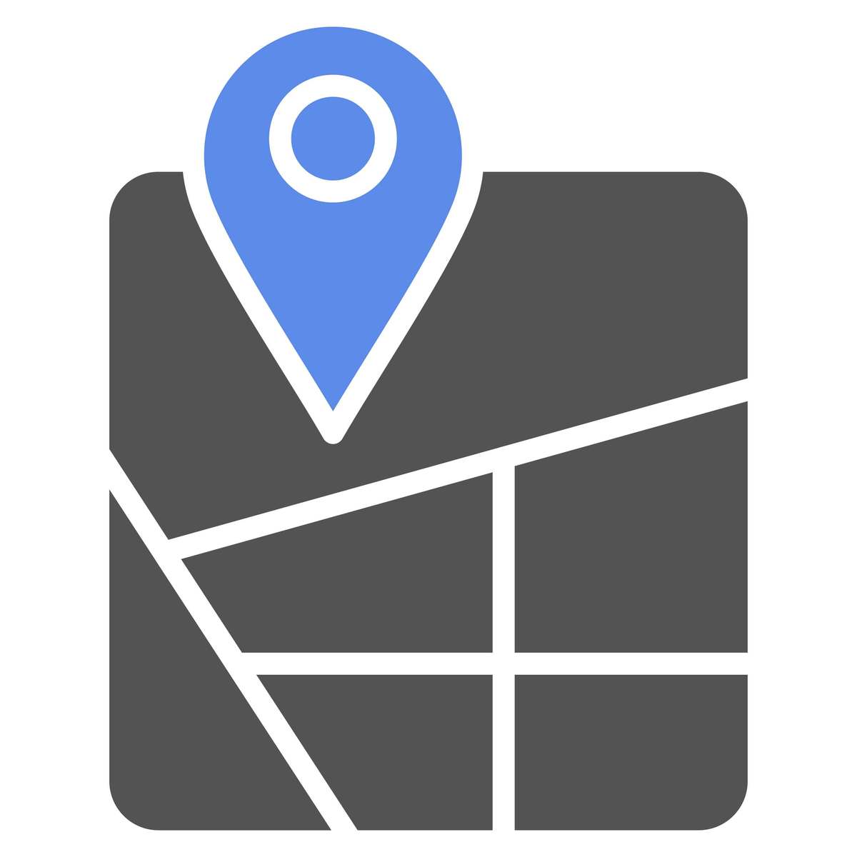 矢量设计地图图标风格