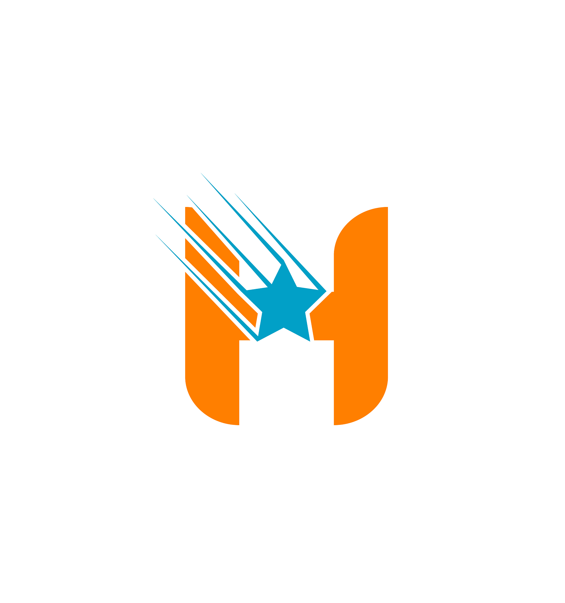 alphabet icon - h